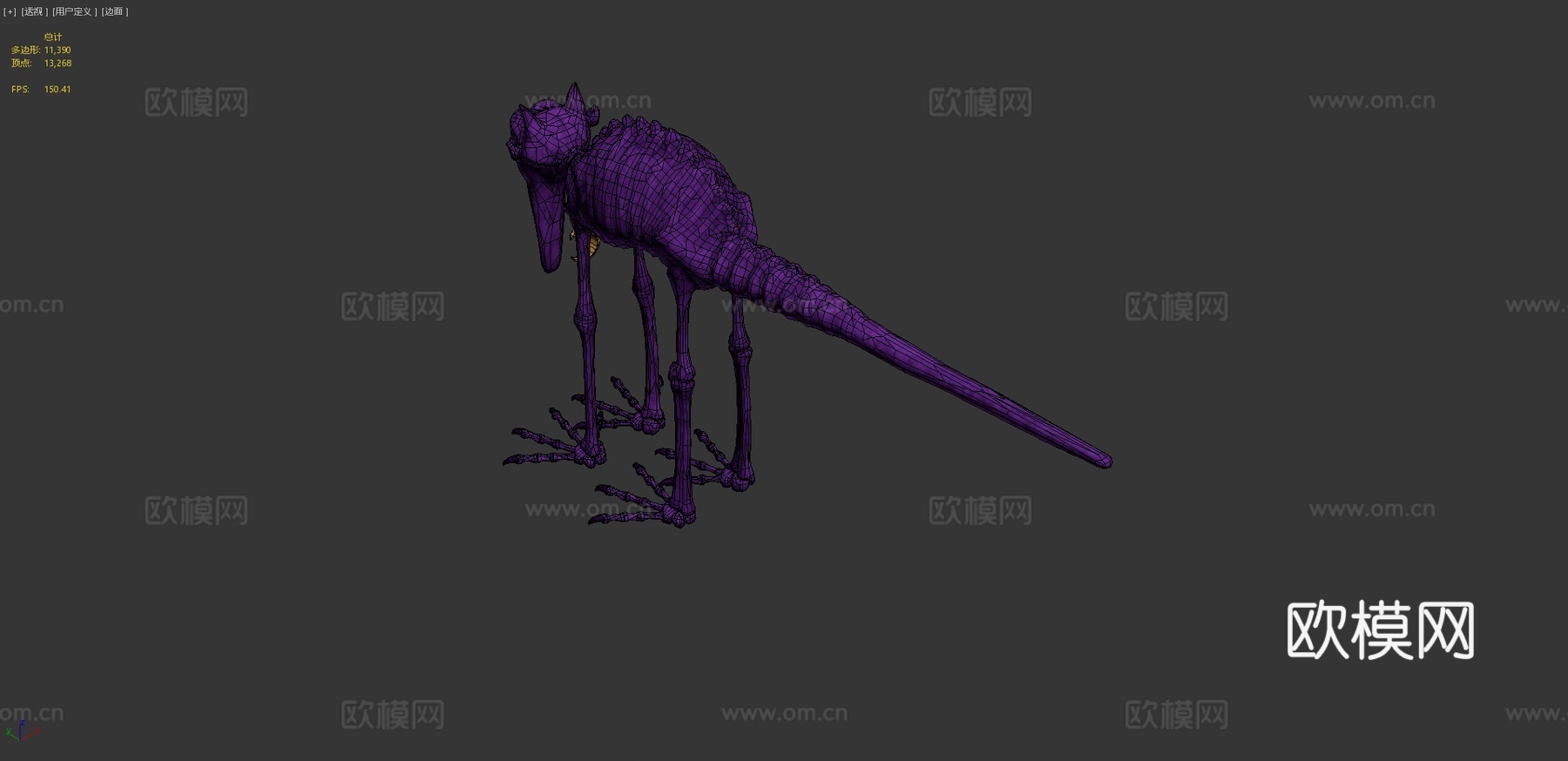 猫憩73d模型