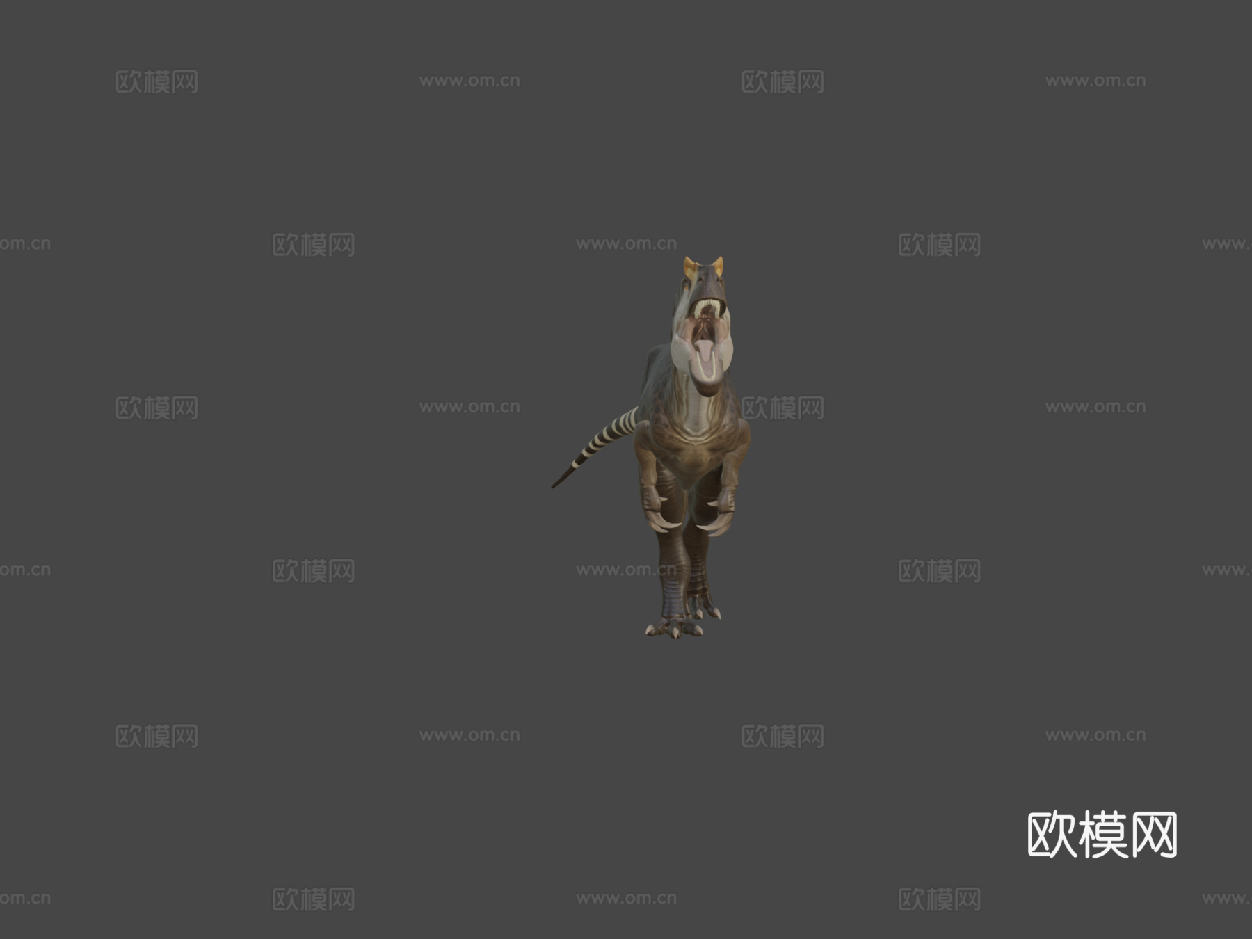 脆弱异特龙3d模型