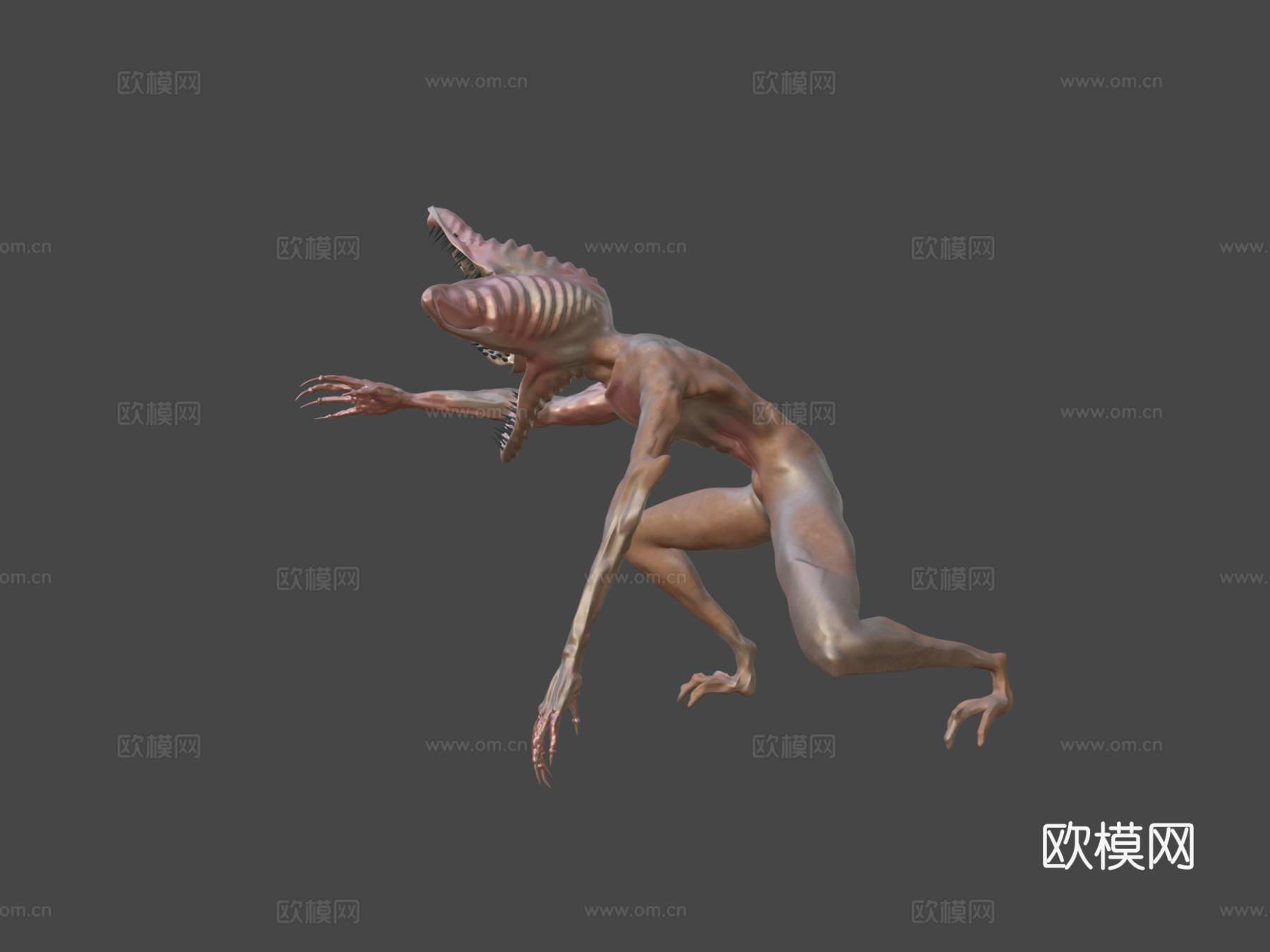 稀有闪光魔王熊3d模型