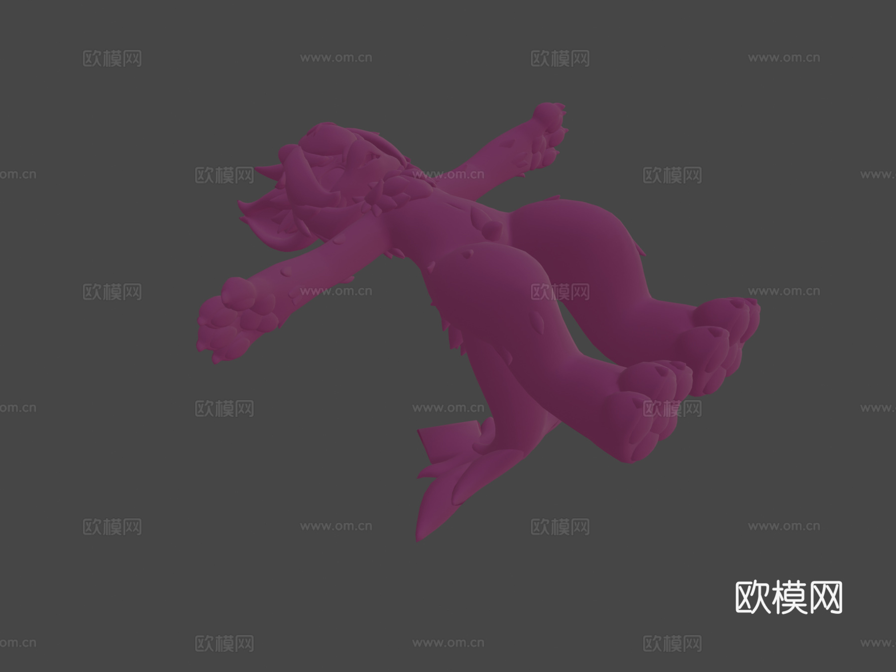 游戏角色Hanmu3d模型