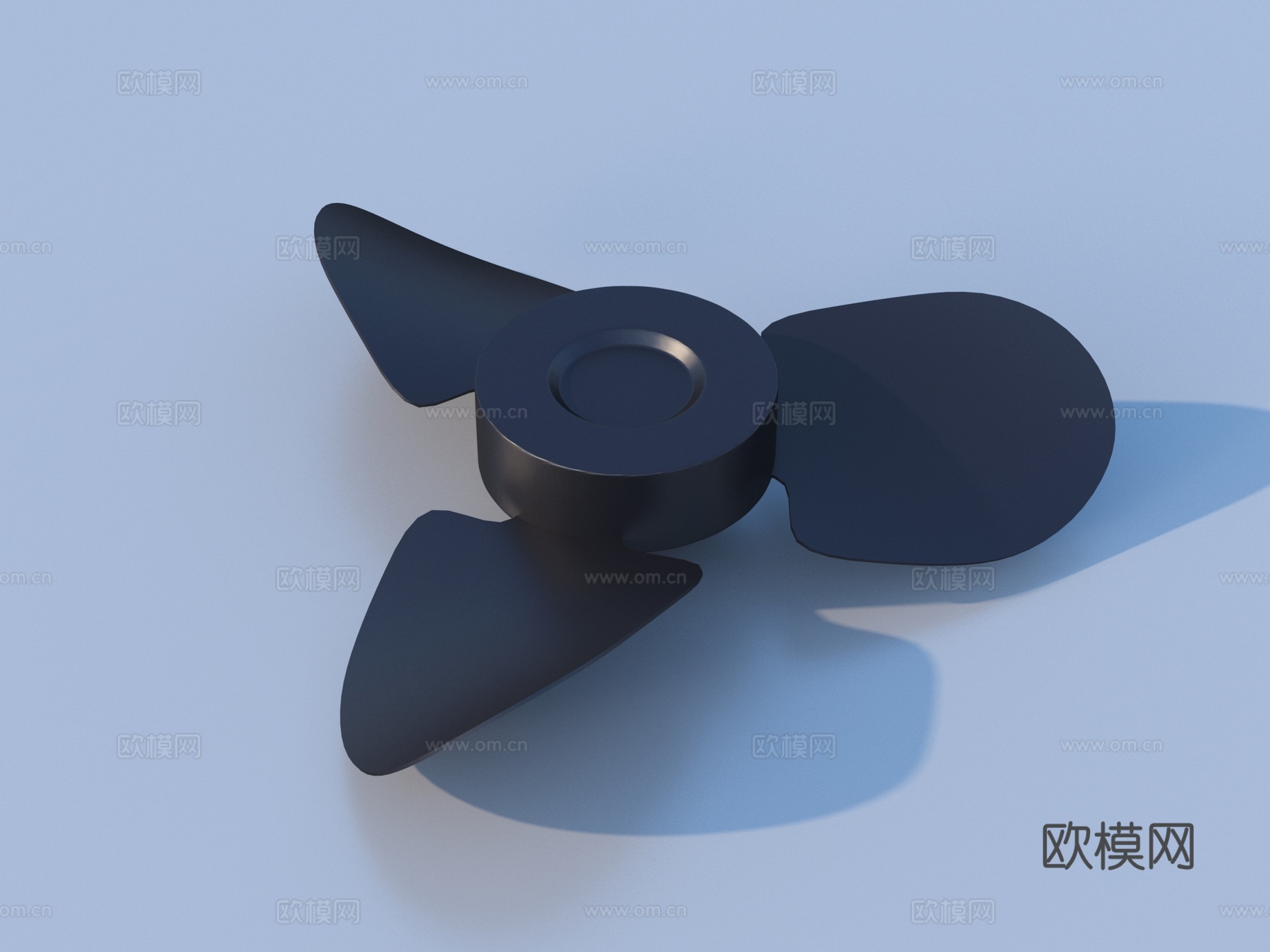扇叶 风扇零件 五金件3d模型