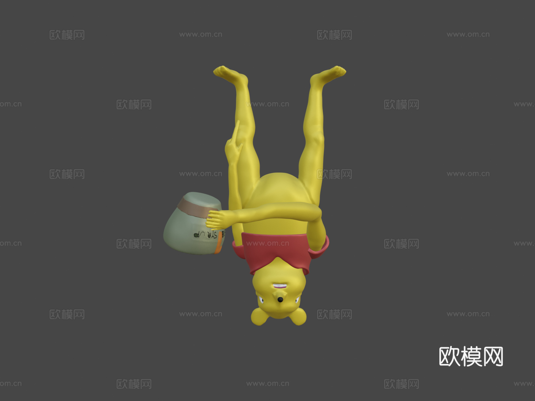 蜜蜂糖浆3d模型