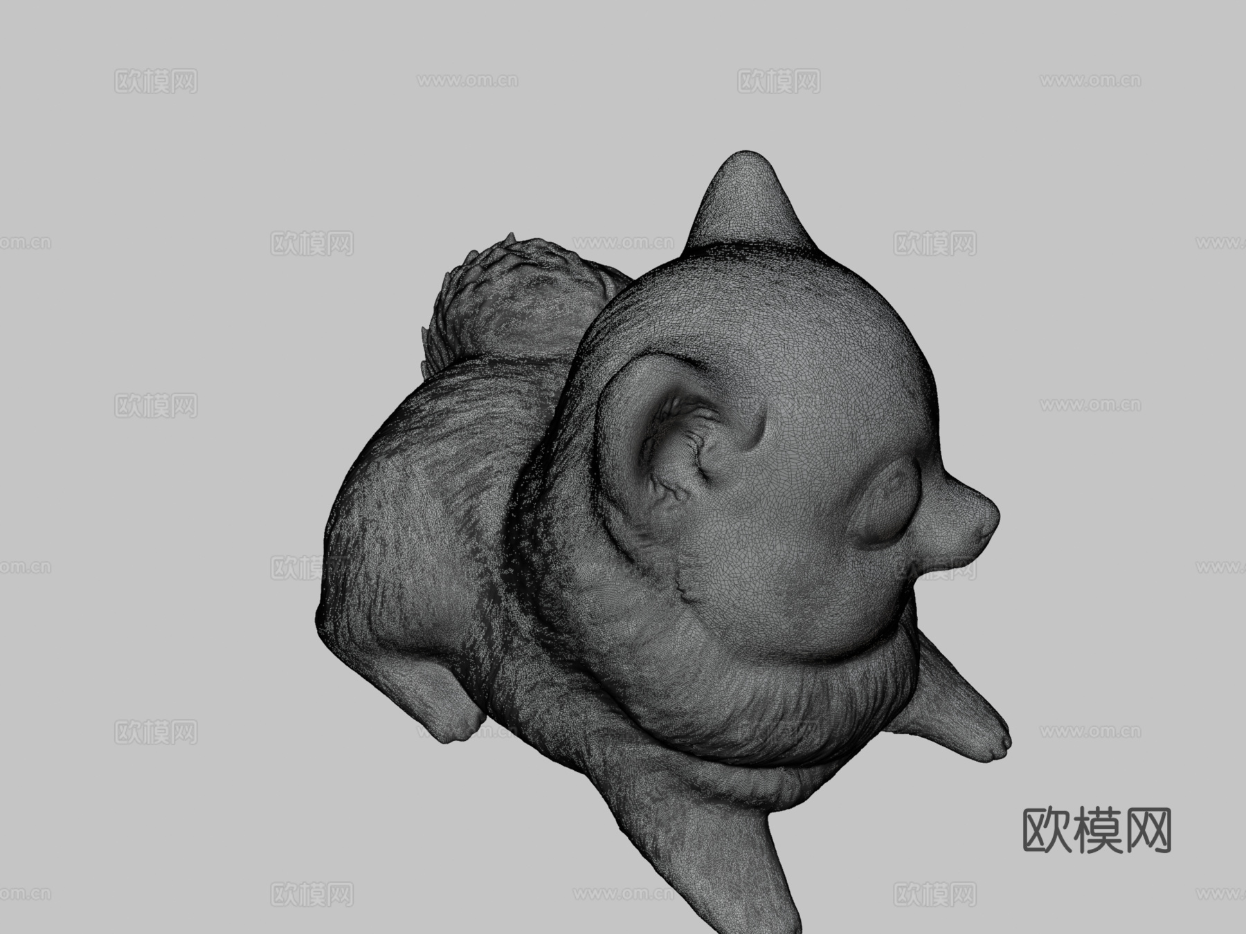 小狗狗3d模型