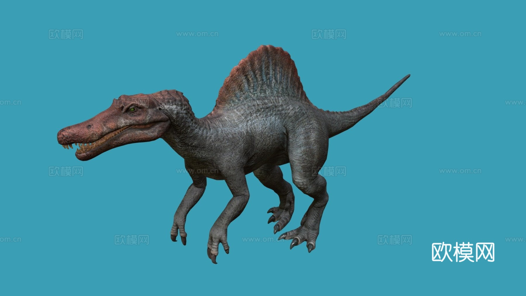 棘龙3d模型