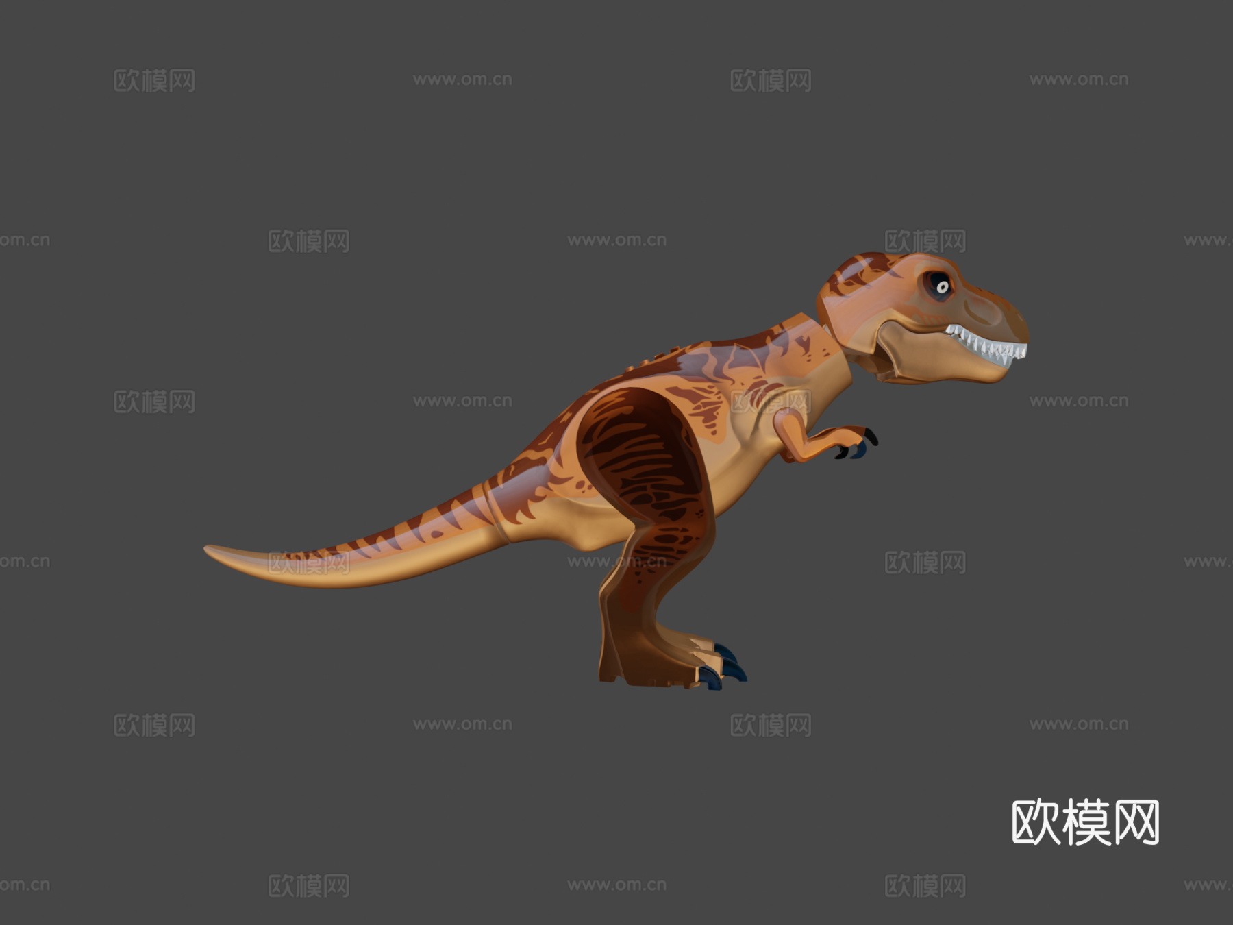 乐高霸王龙3d模型