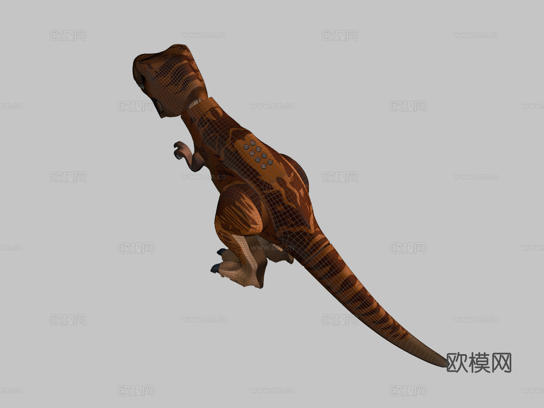 乐高霸王龙3d模型