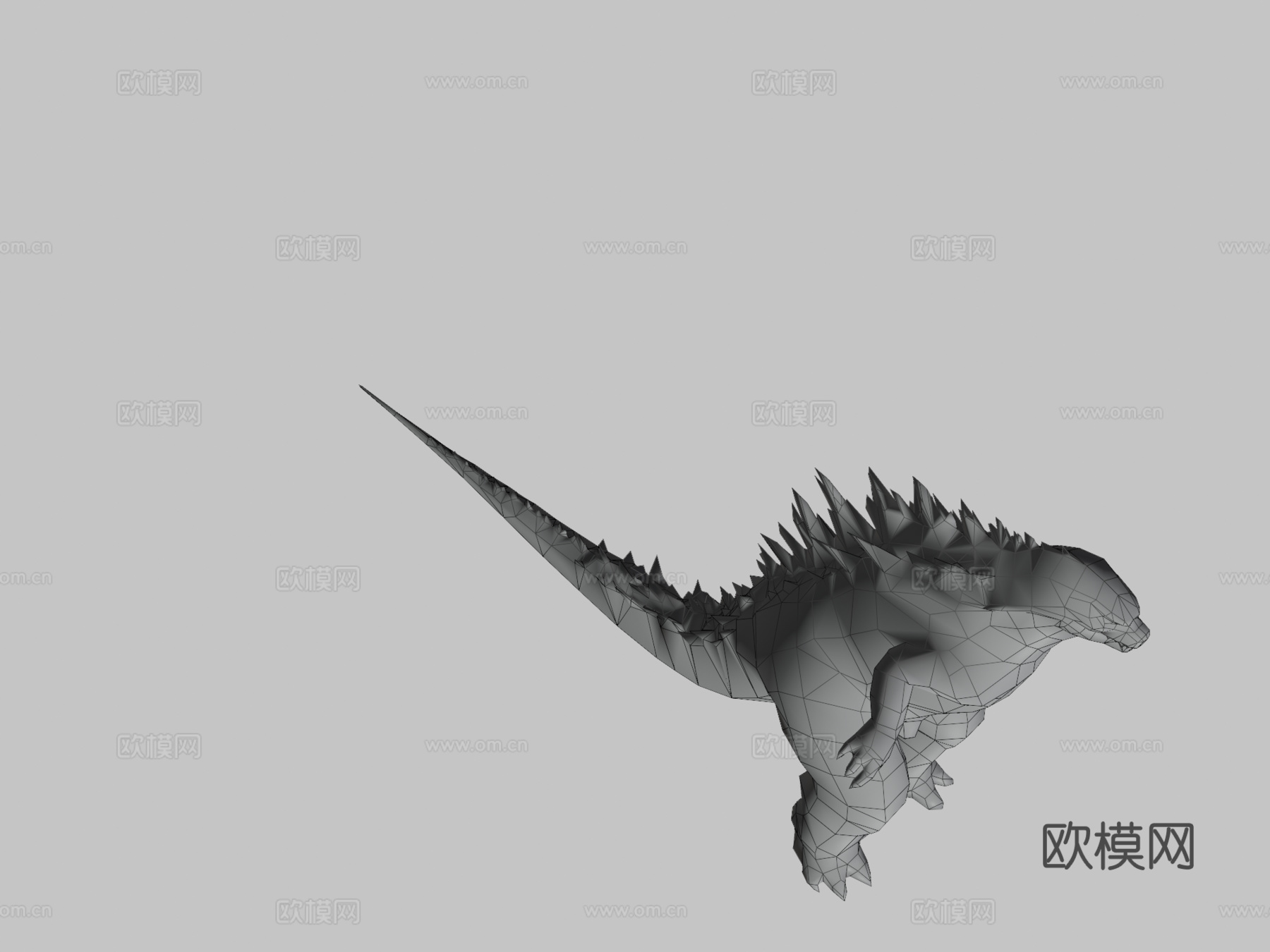 哥斯拉20193d模型