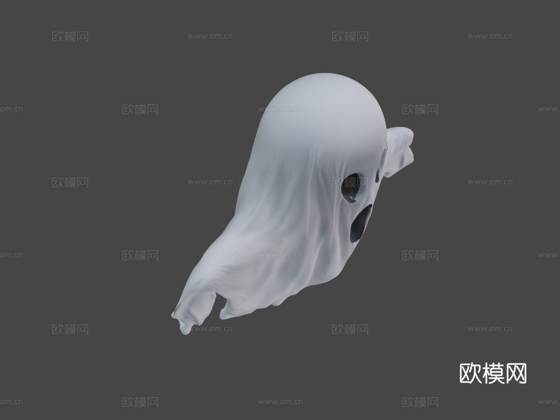白布幽灵3d模型