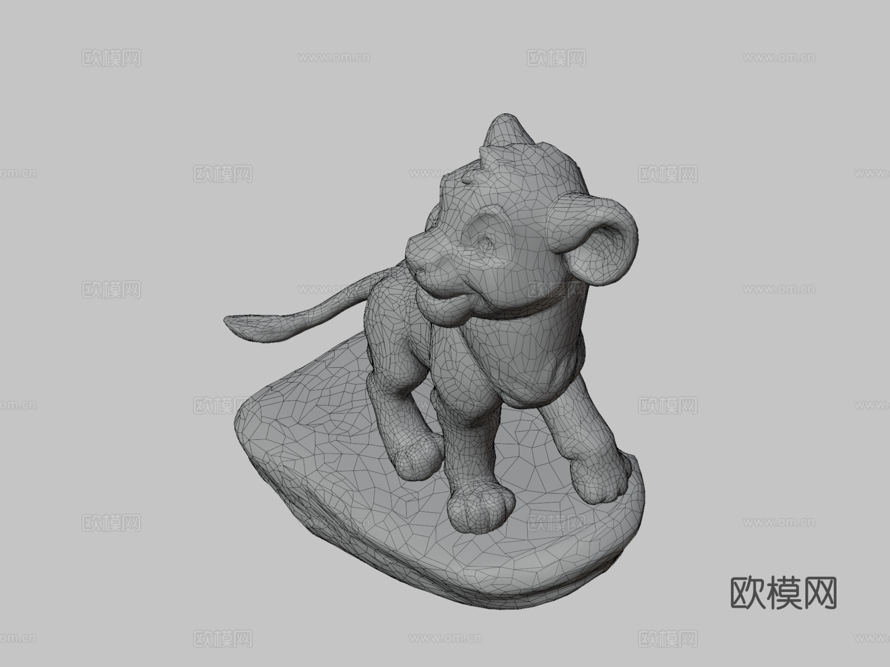 辛巴3d模型