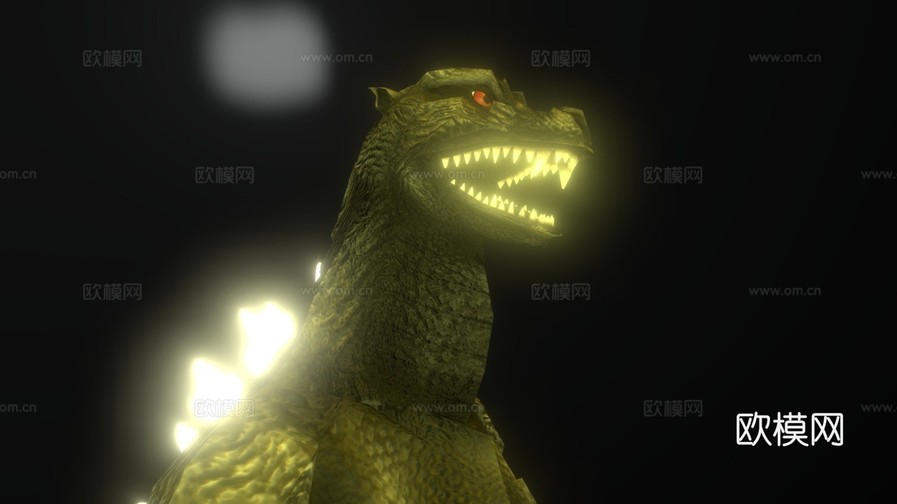 哥斯拉终极之战WIP3d模型