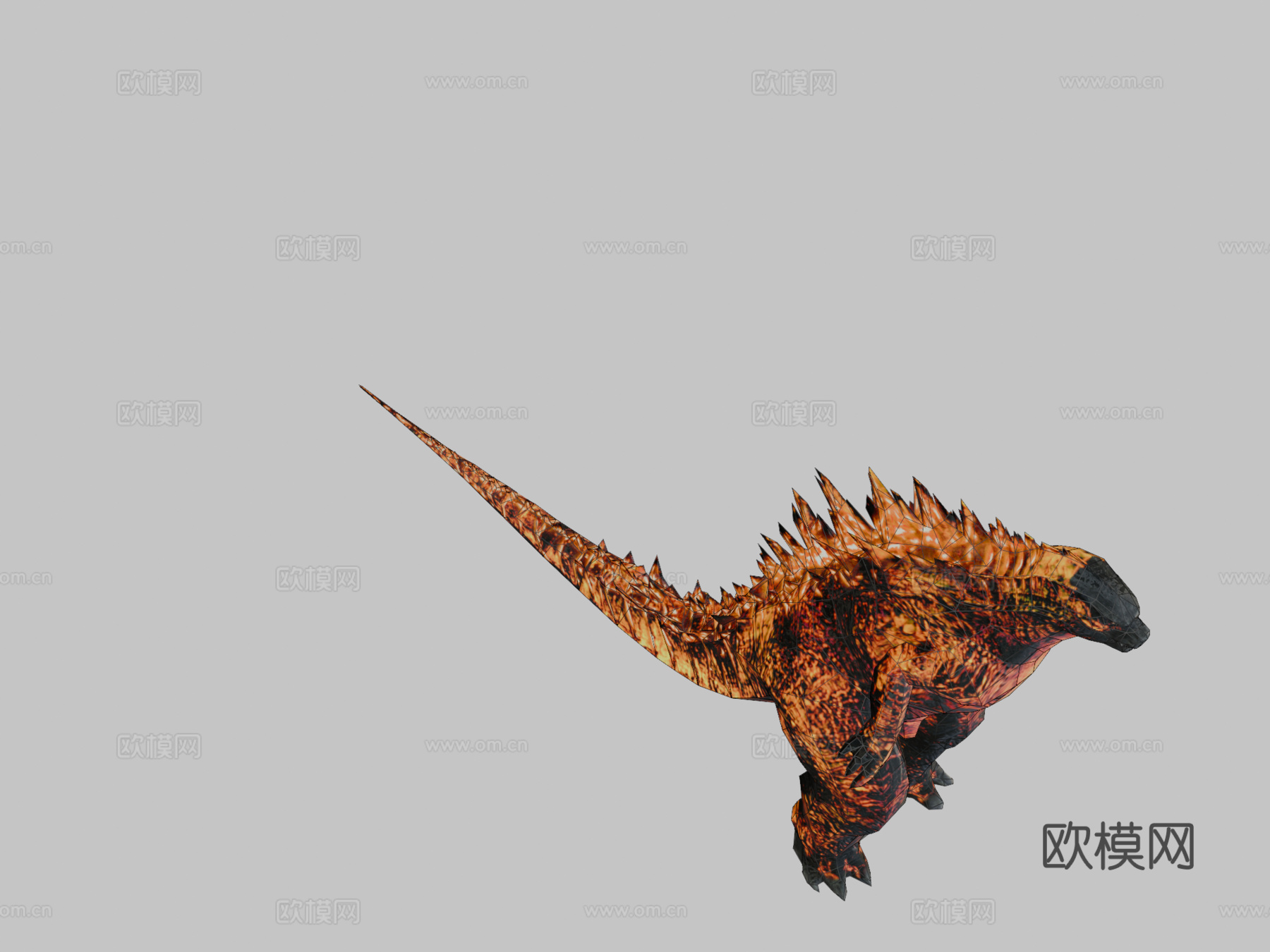 哥斯拉20193d模型