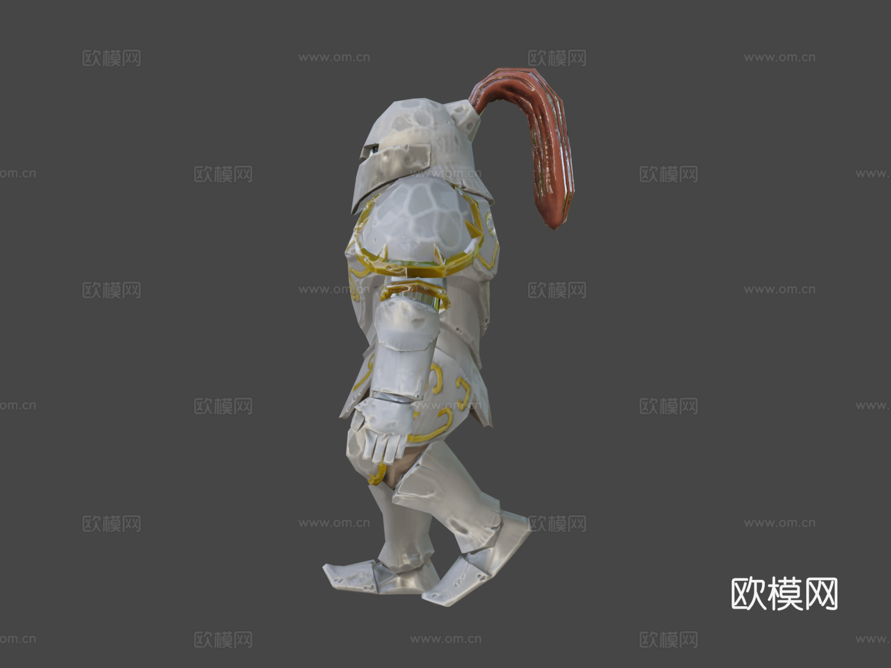 骑士3d模型