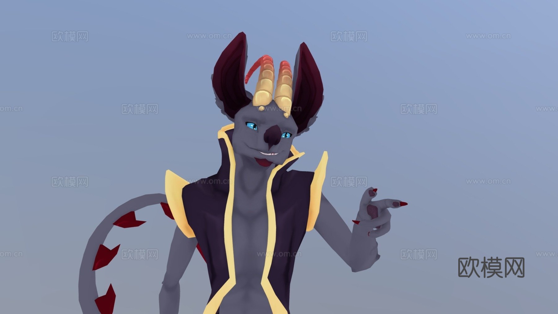 诈骗警告TG恐怖VRChat虚拟形象委托3d模型