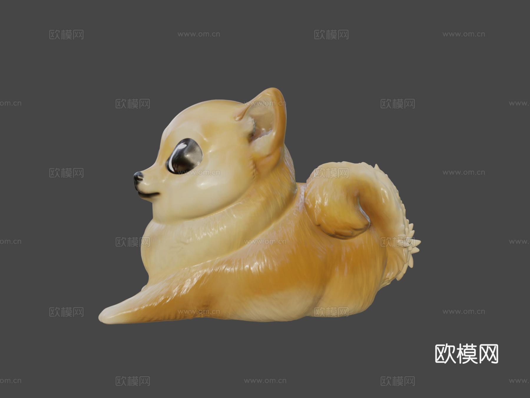 小狗狗3d模型