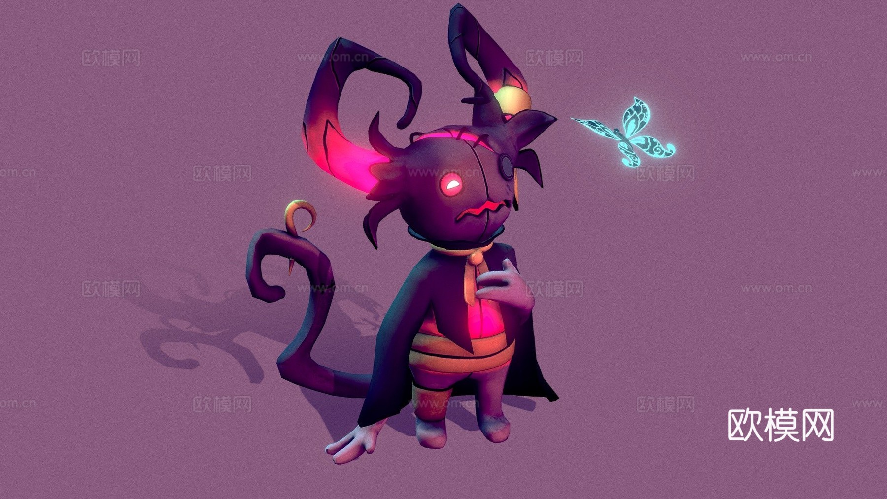 可爱小恶魔3d模型