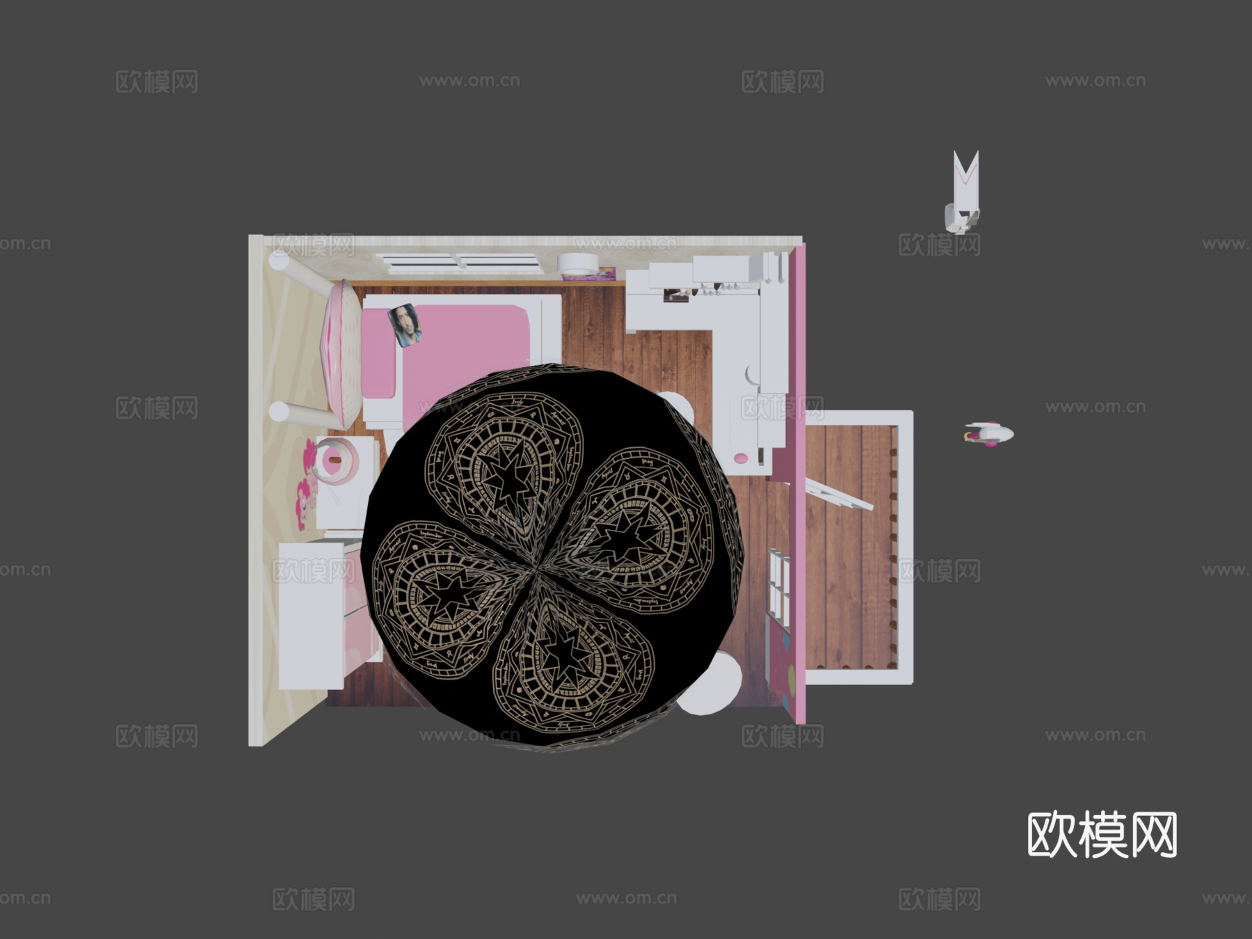 樱花卡牌捕获者3d模型
