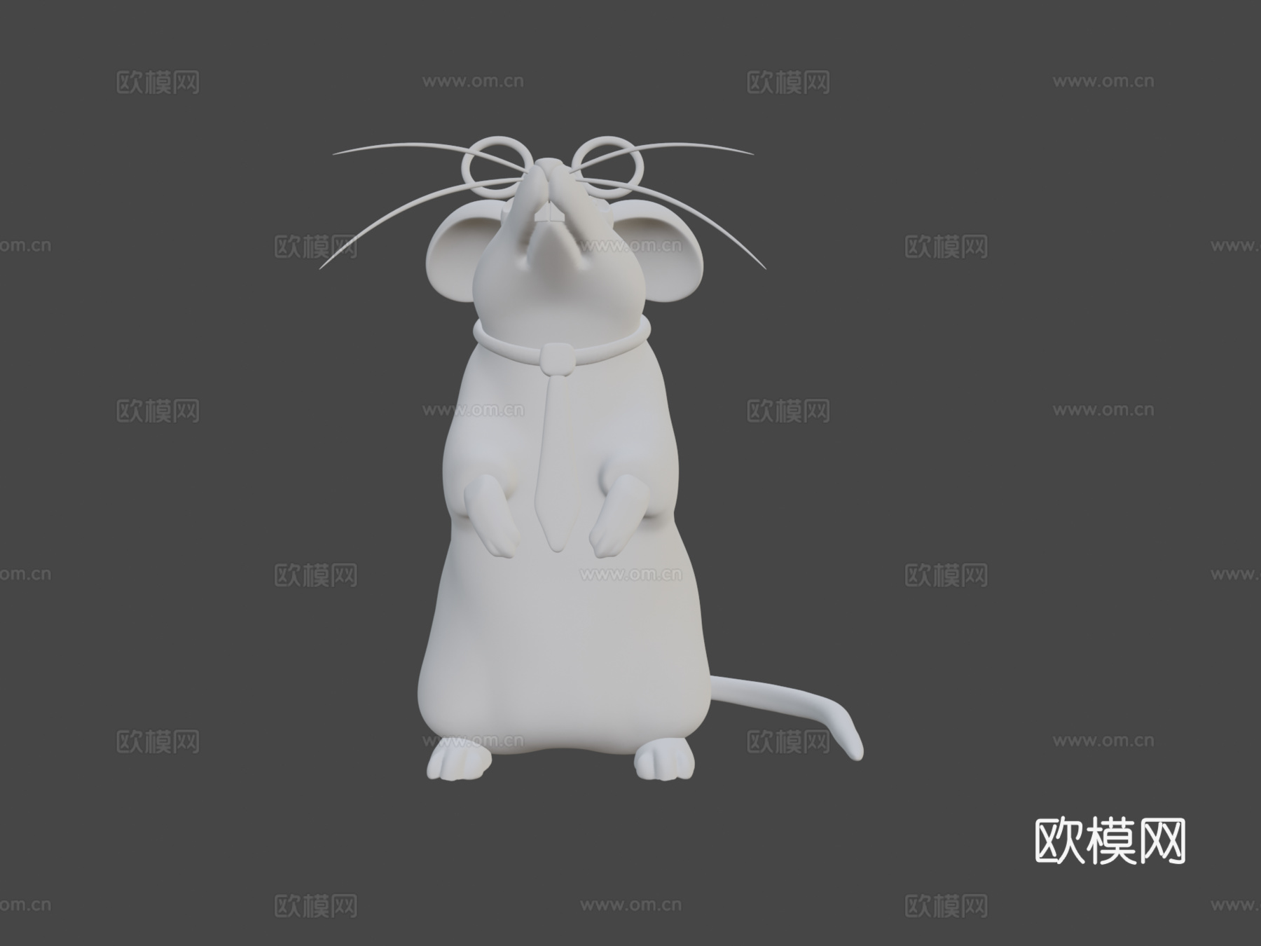 第18天-办公室老鼠3d模型