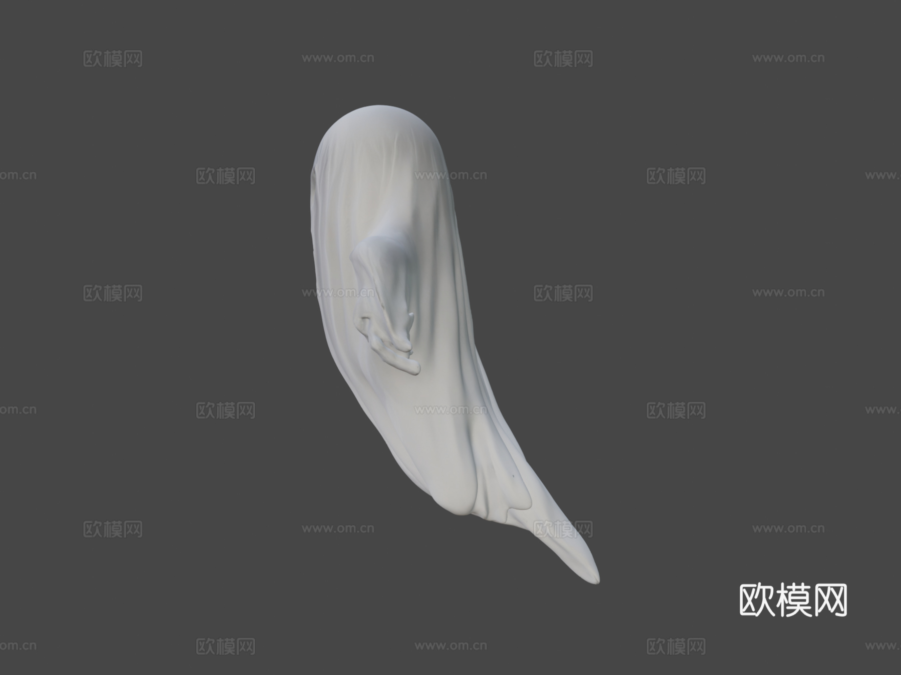 白布幽灵3d模型