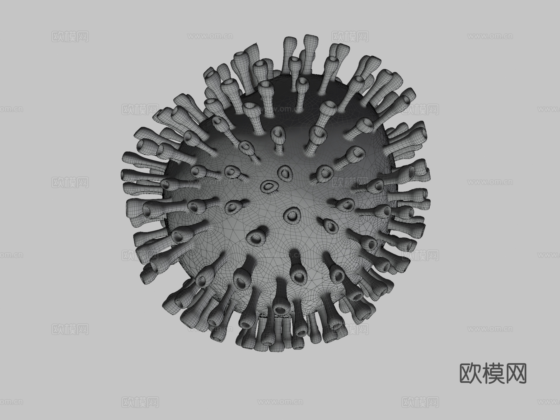 病毒5C动画3d模型