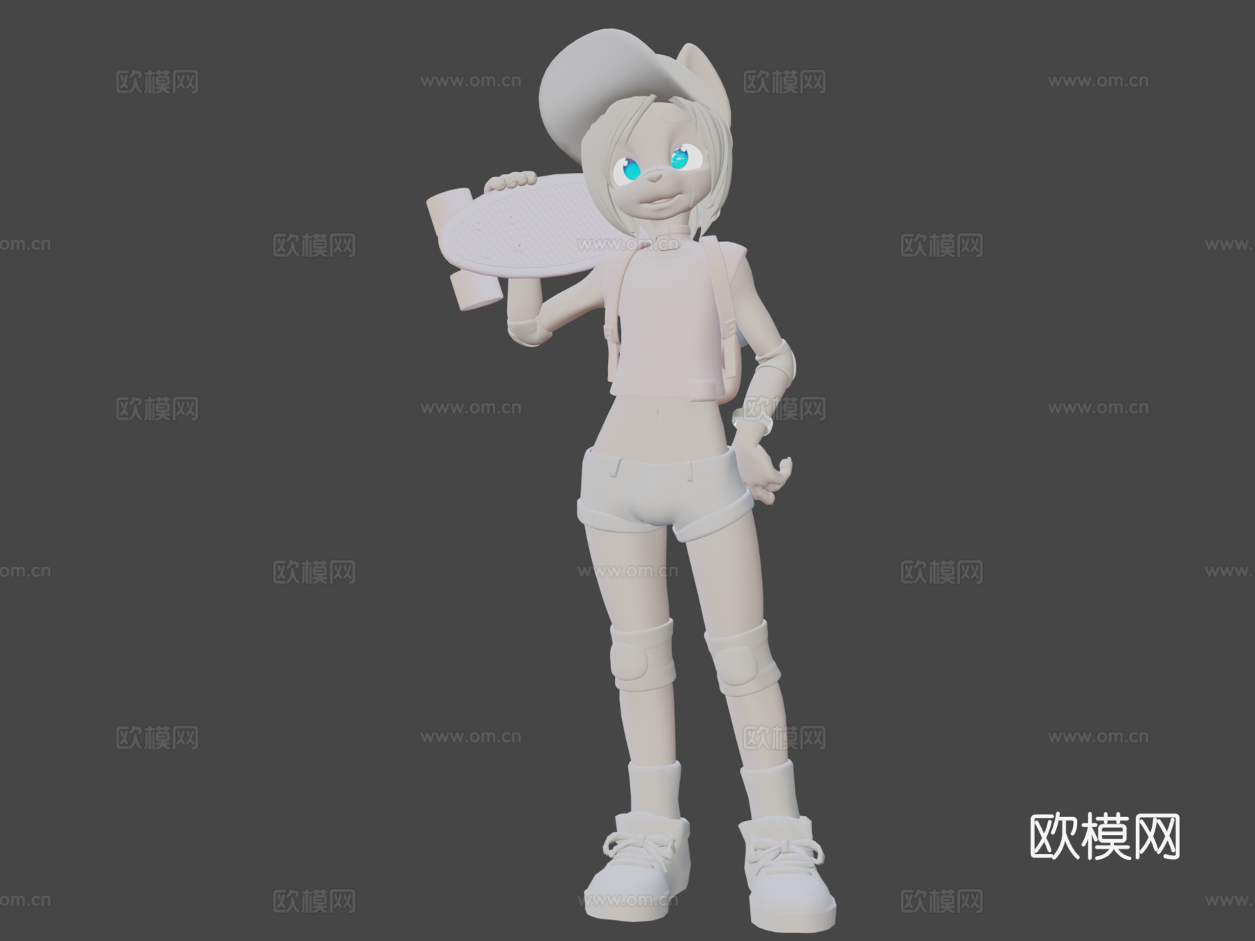 凯拉狐狸3d模型
