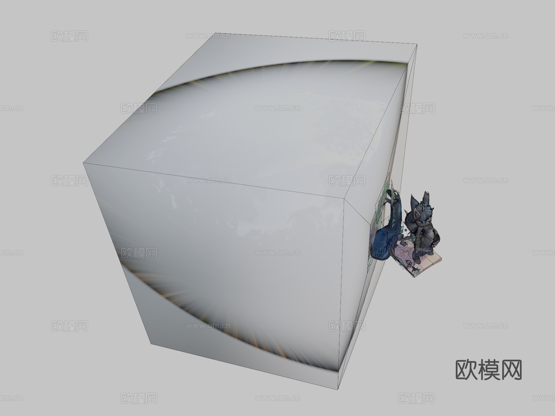 鲁芬3d模型