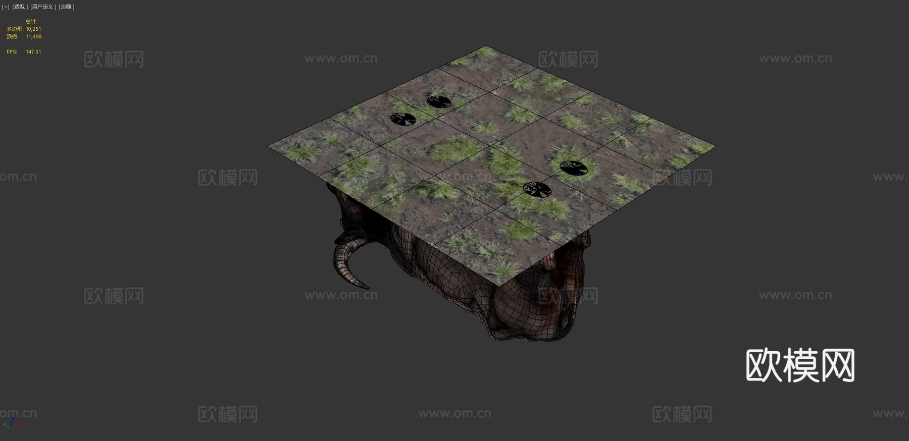 越南雄性水牛3D模型3d模型