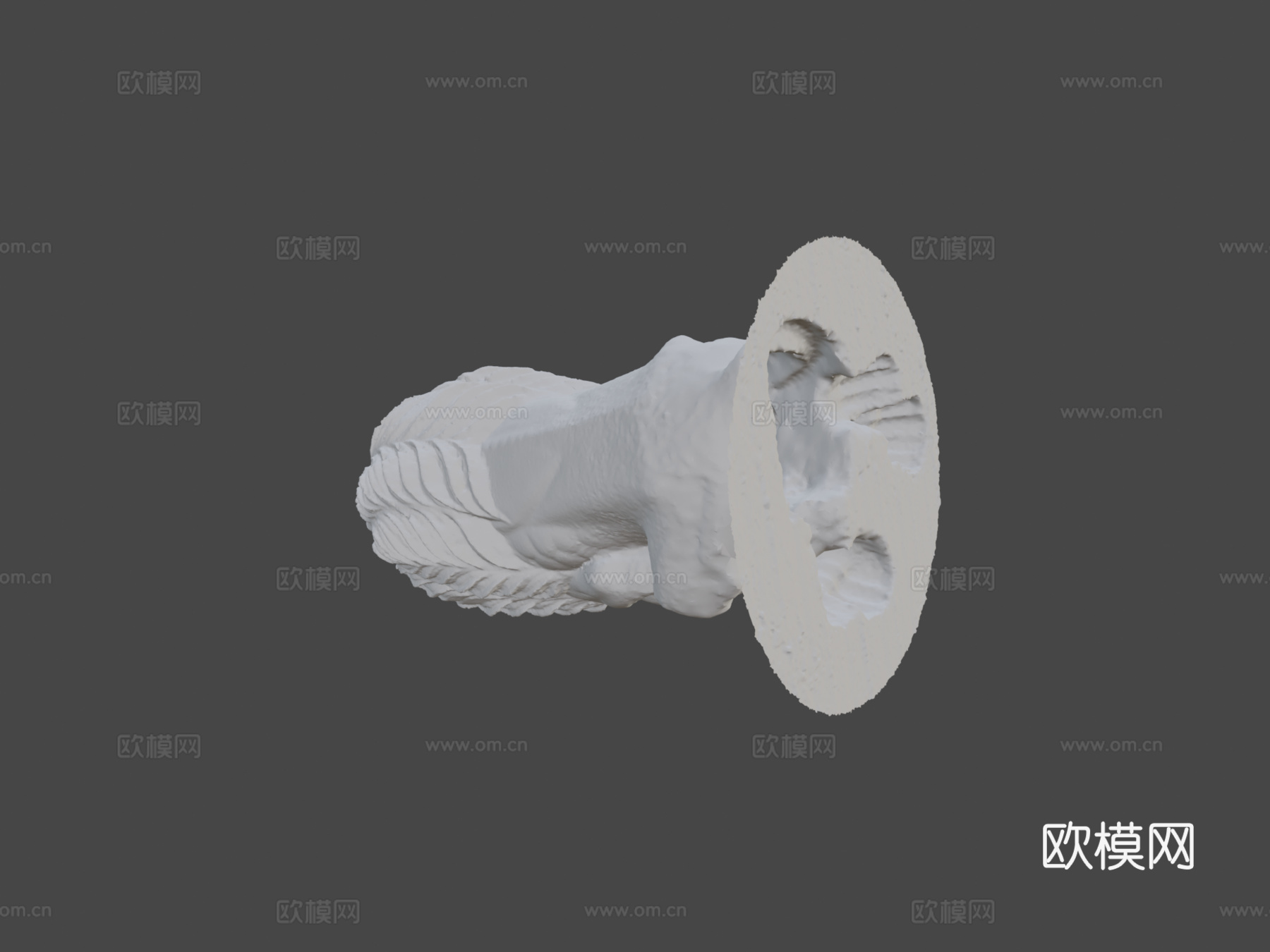 木制狮子2019.2[低多边形]3d模型