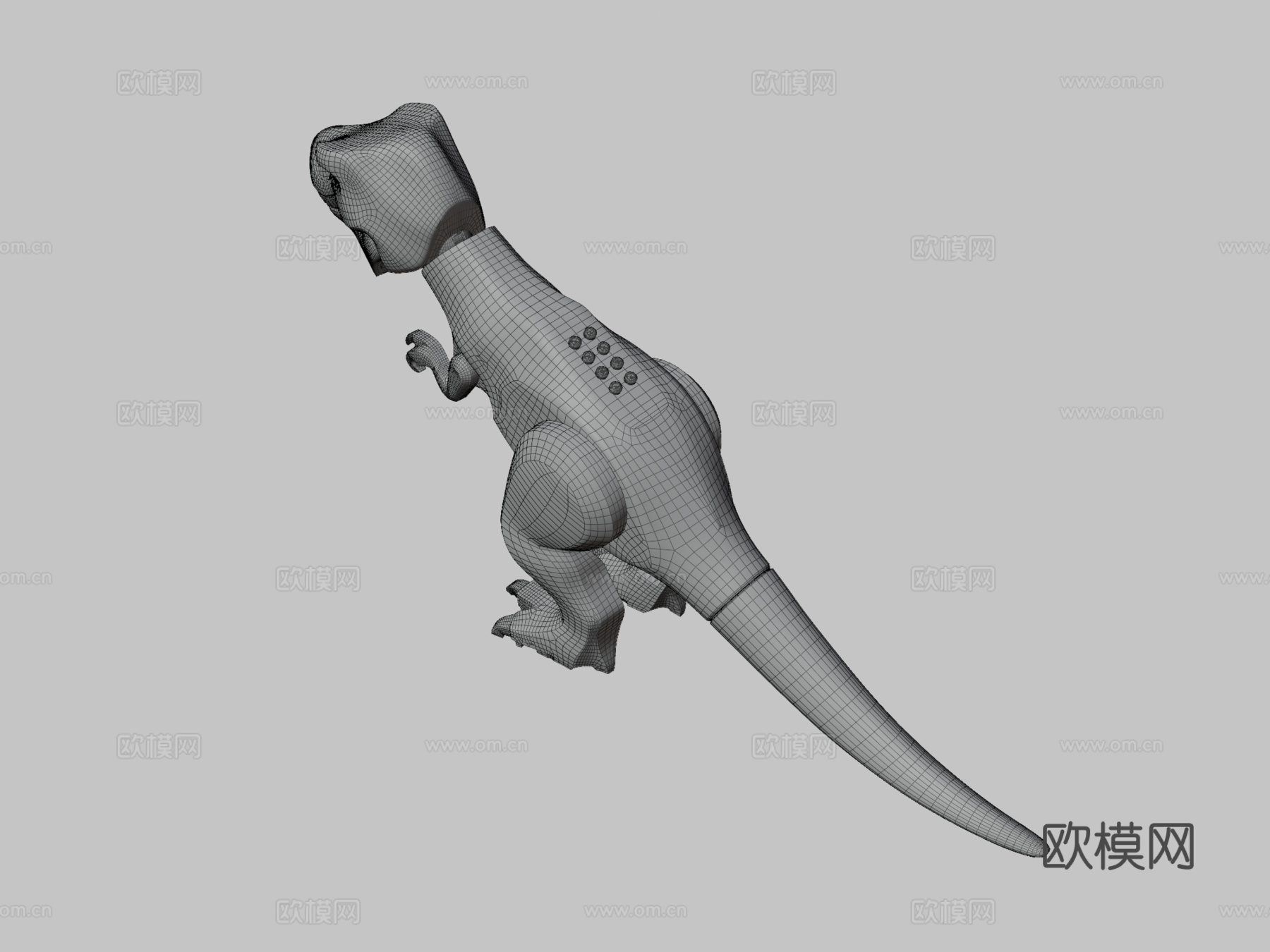 乐高霸王龙3d模型