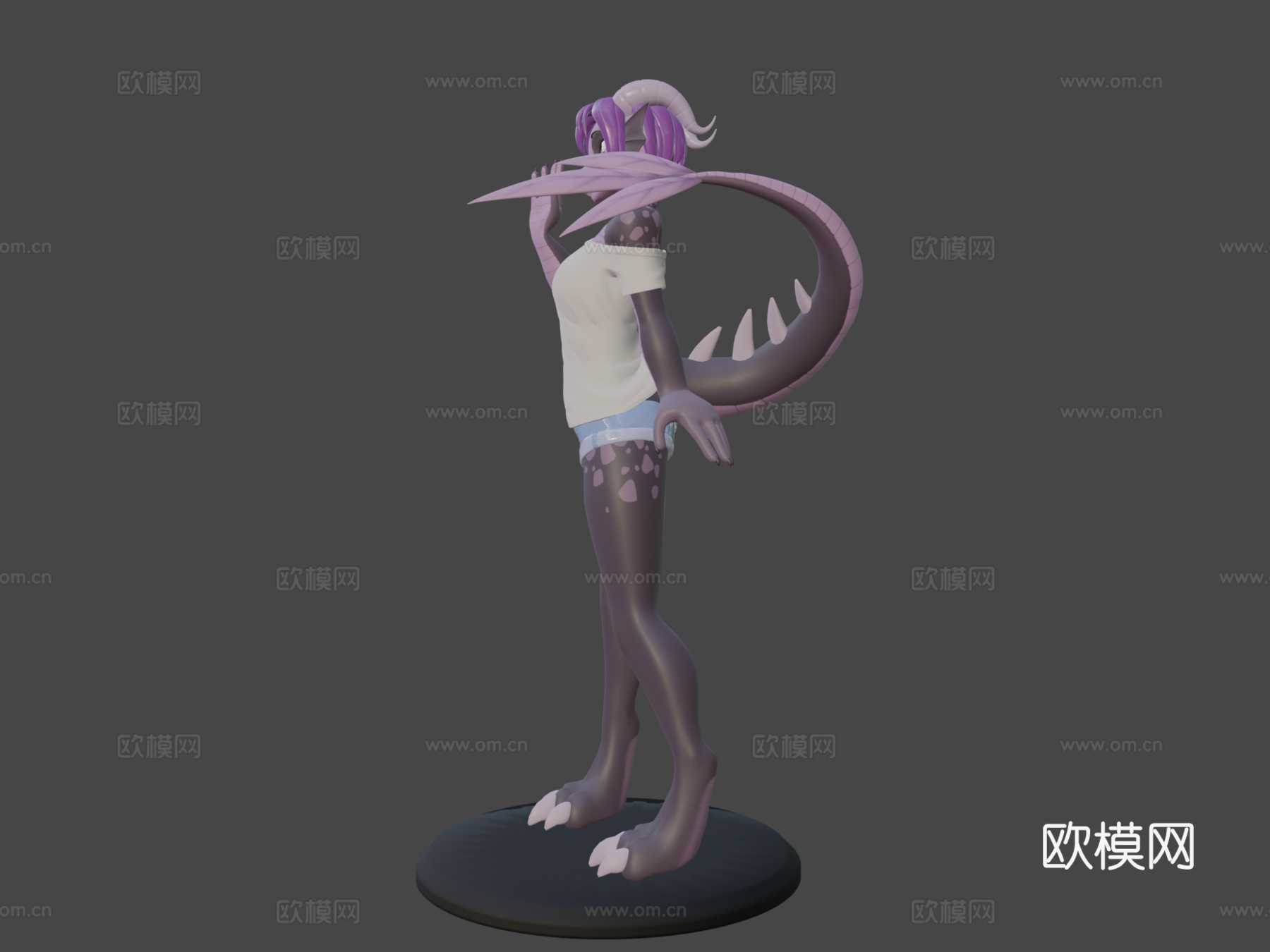 尤比人偶3d模型
