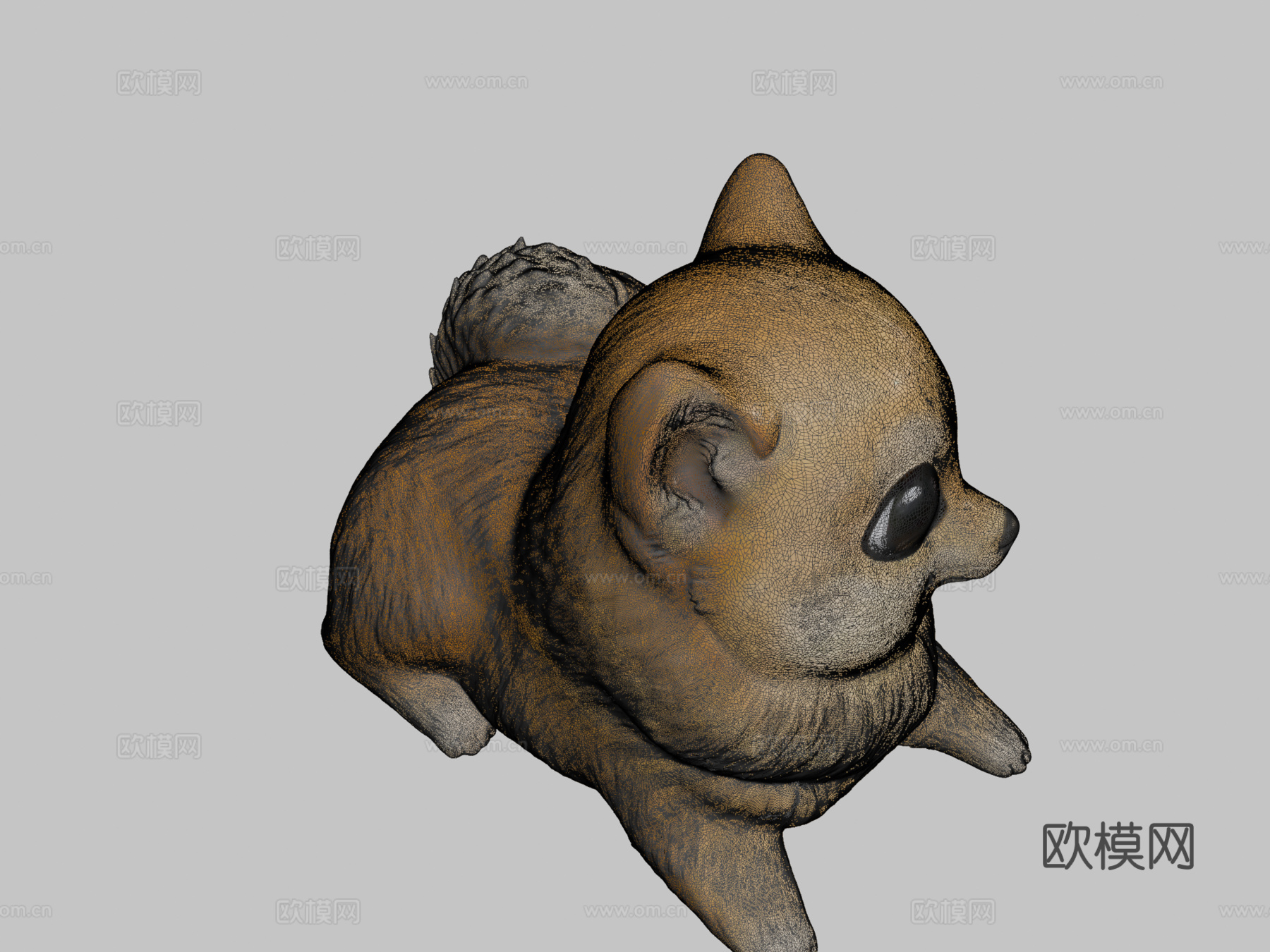 小狗狗3d模型