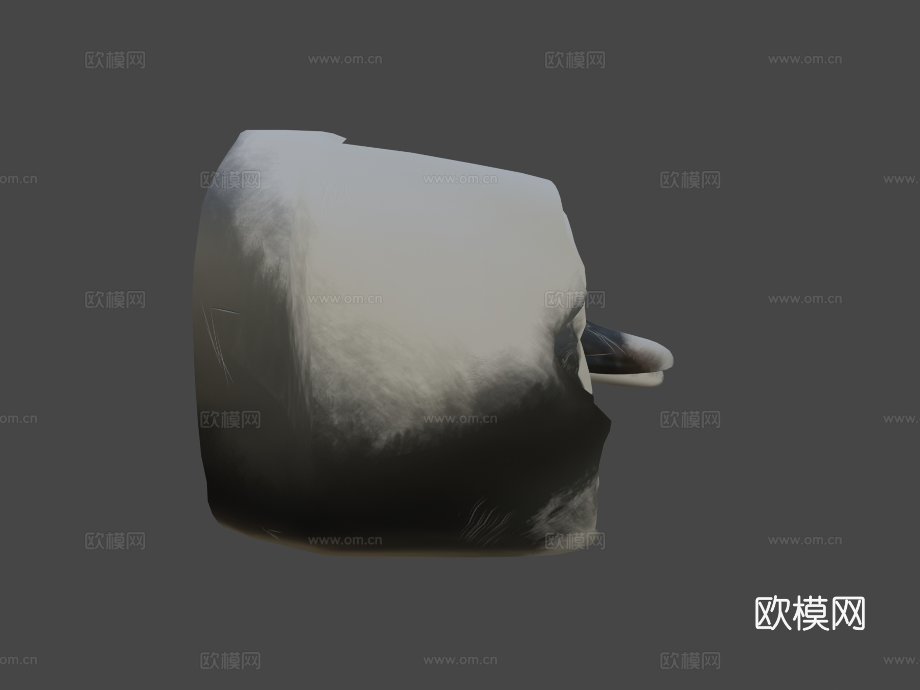 秘鲁巨鲸3d模型