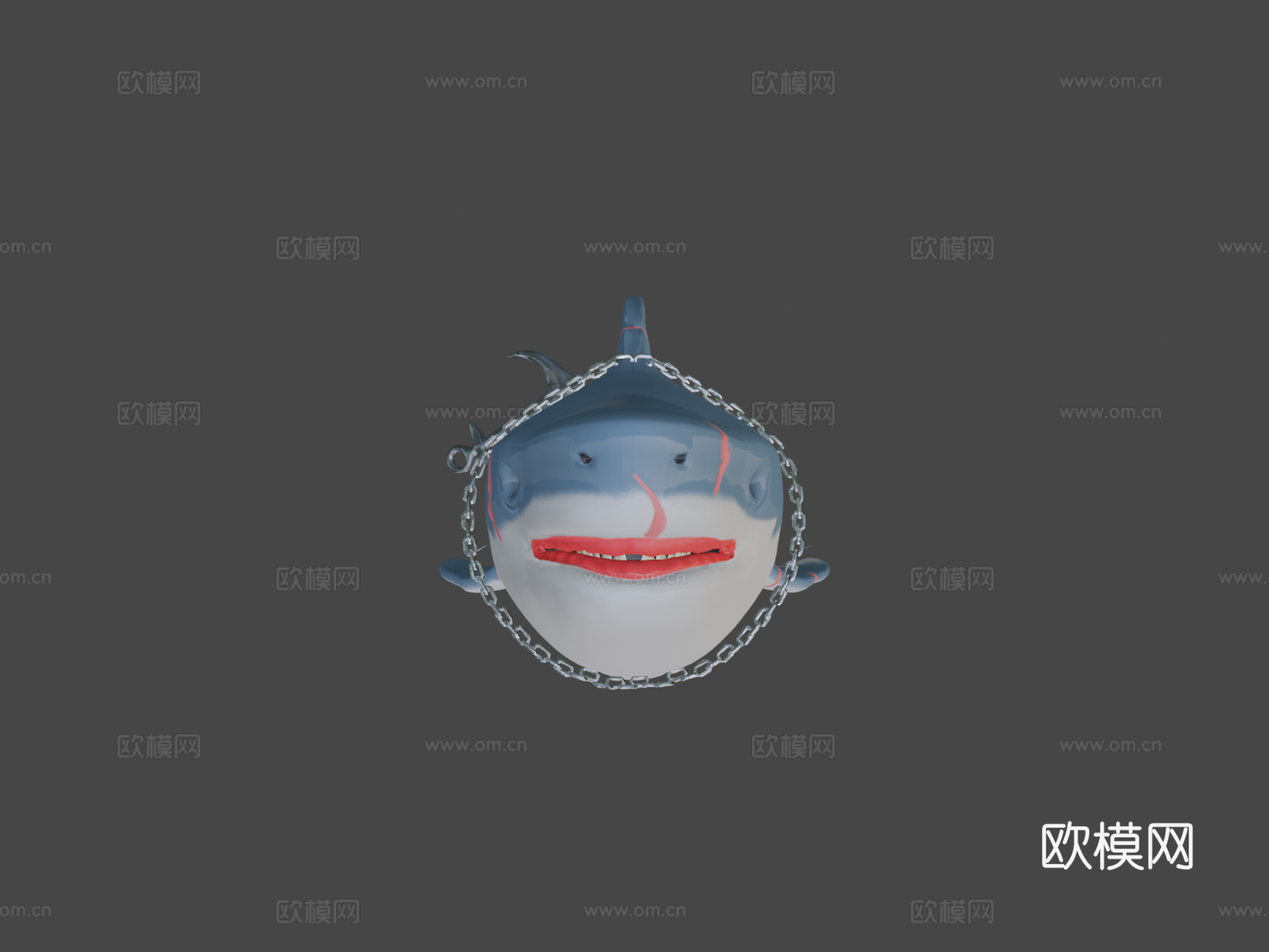 盗贼之海巨齿鲨#盗贼之海3d模型