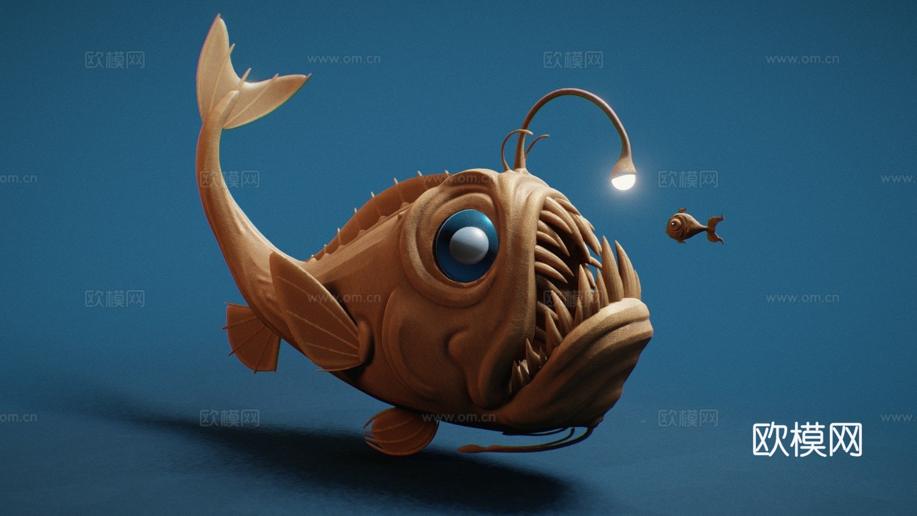 第01天-野兽-深海3d模型