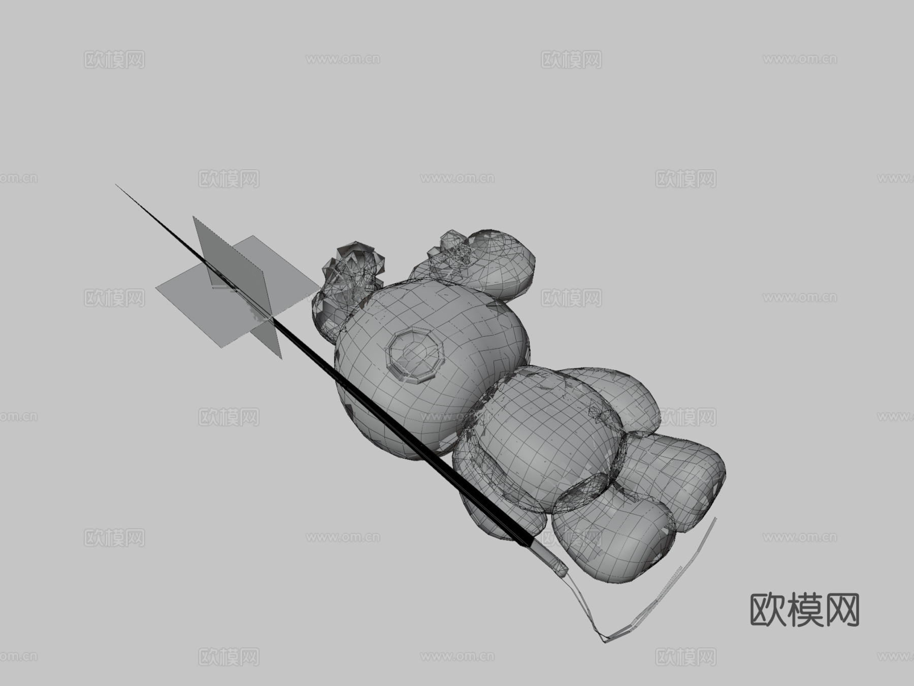 巫毒兔娃娃3d模型