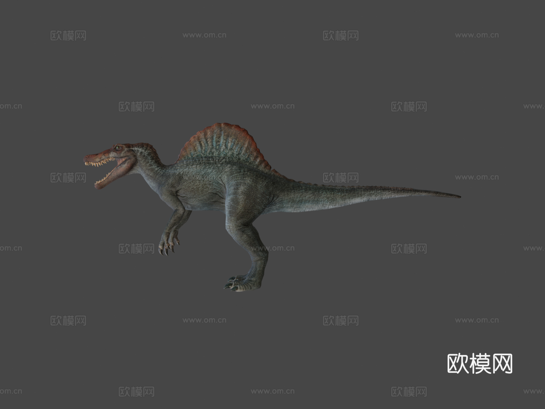 棘龙3d模型