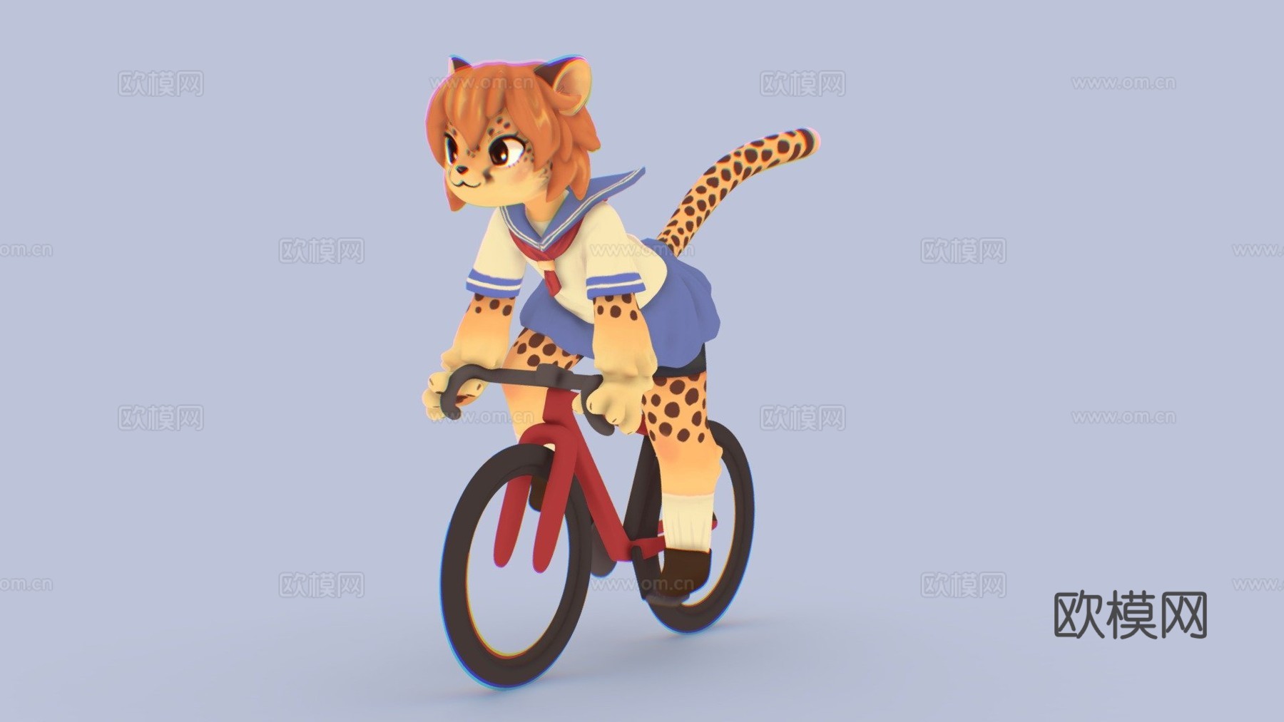 猎豹3D模型同人画3d模型