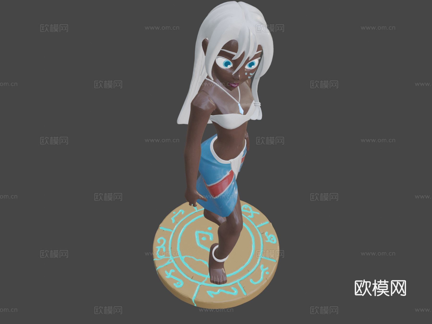 基达·尼达克-亚特兰蒂斯3d模型