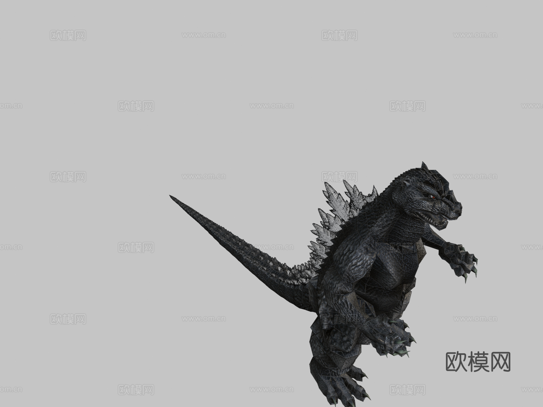 哥斯拉终极之战WIP3d模型