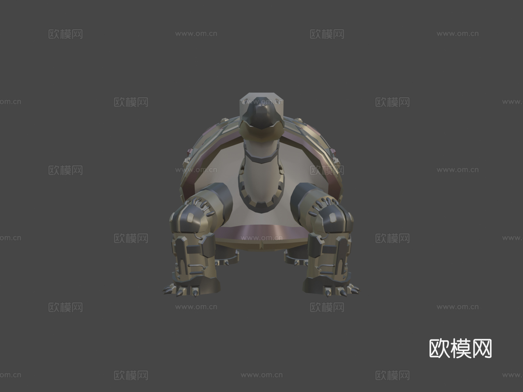 毕业作品-草稿-XYZ-机械龟3d模型