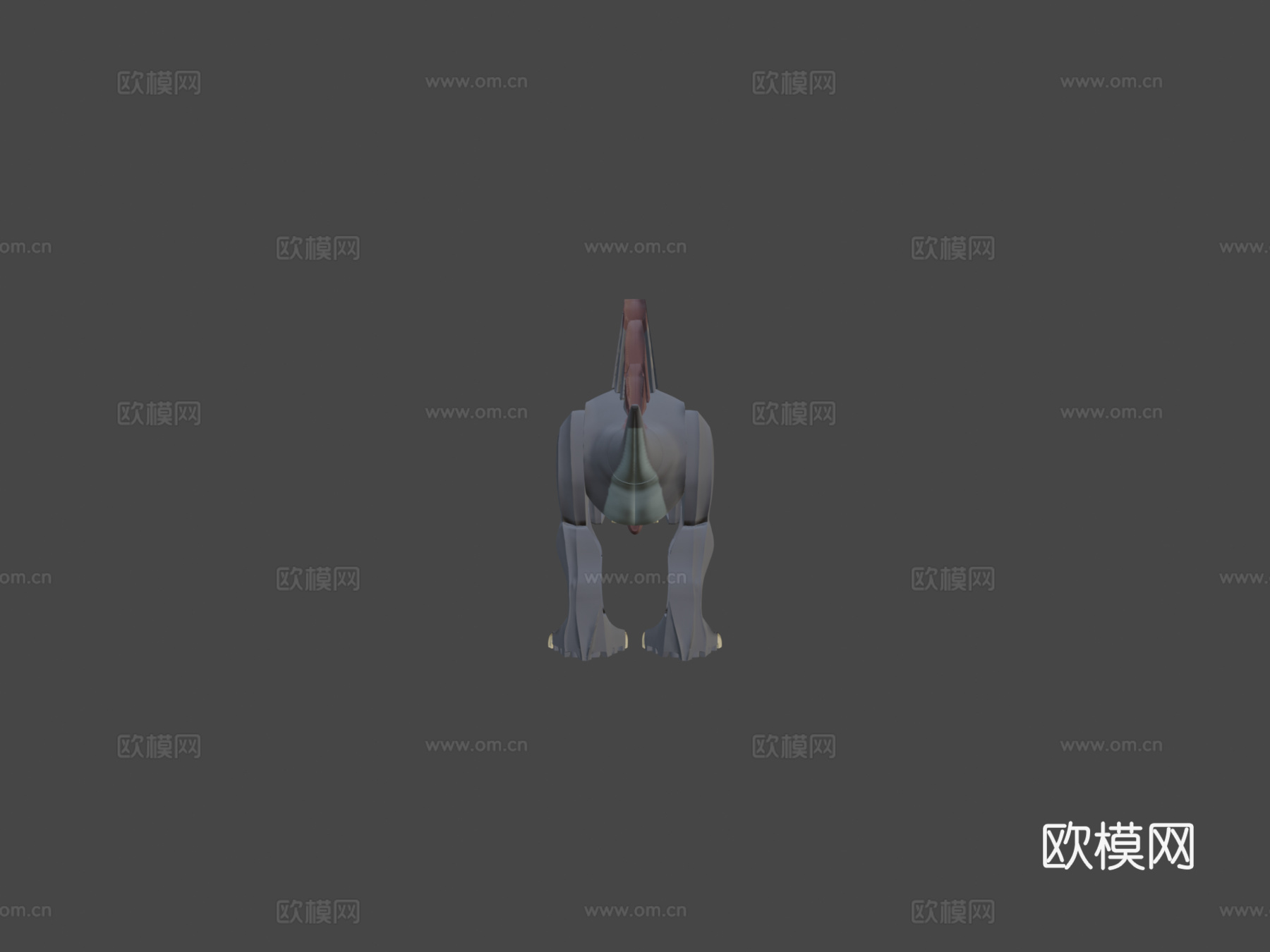 乐高棘龙3d模型