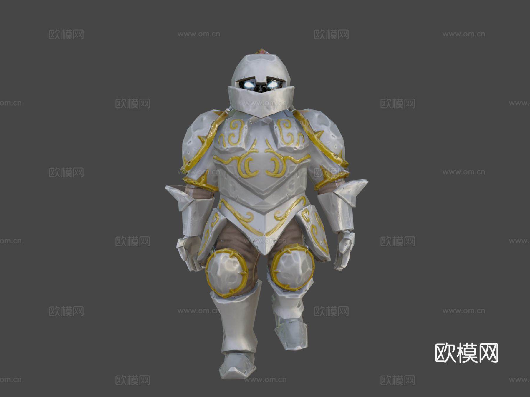 骑士3d模型