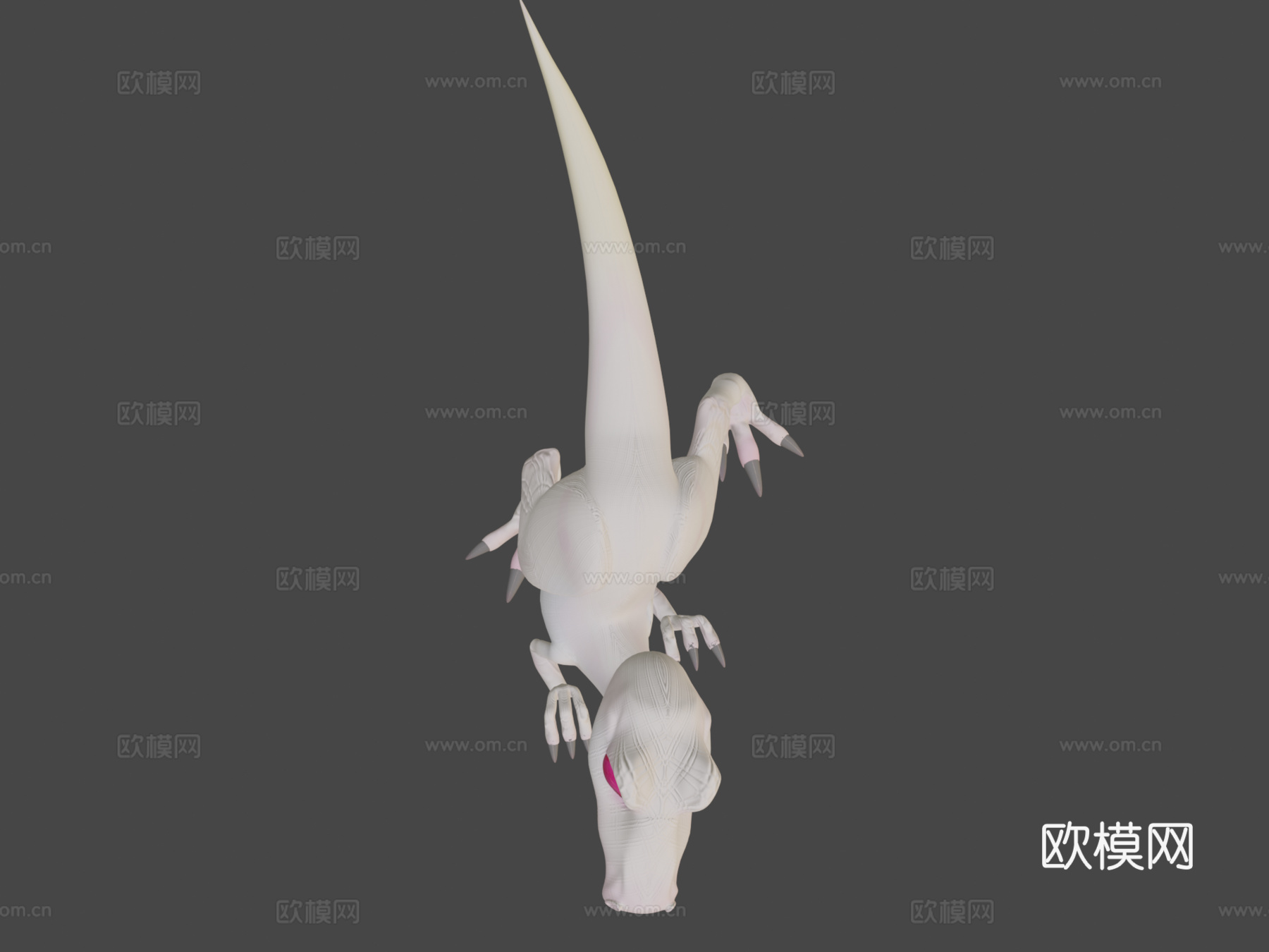 迅猛龙安迪3d模型