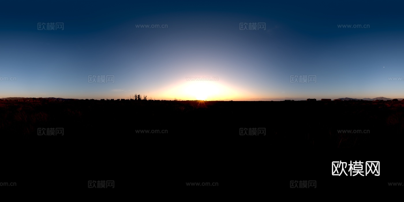 黄昏天空