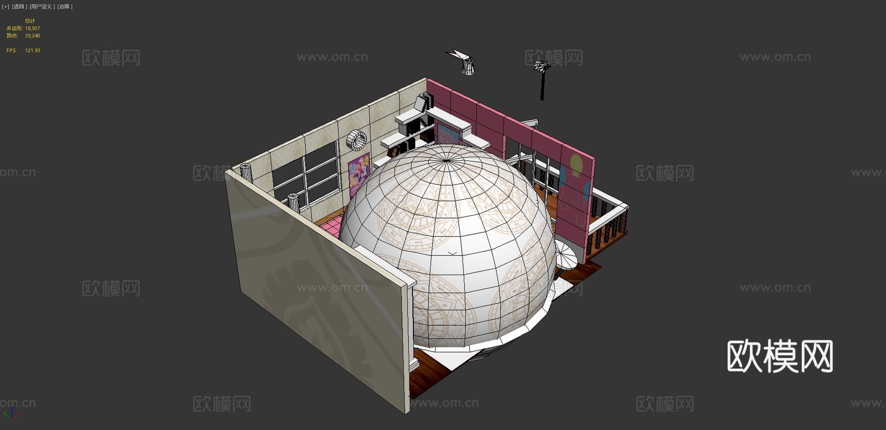 樱花卡牌捕获者3d模型