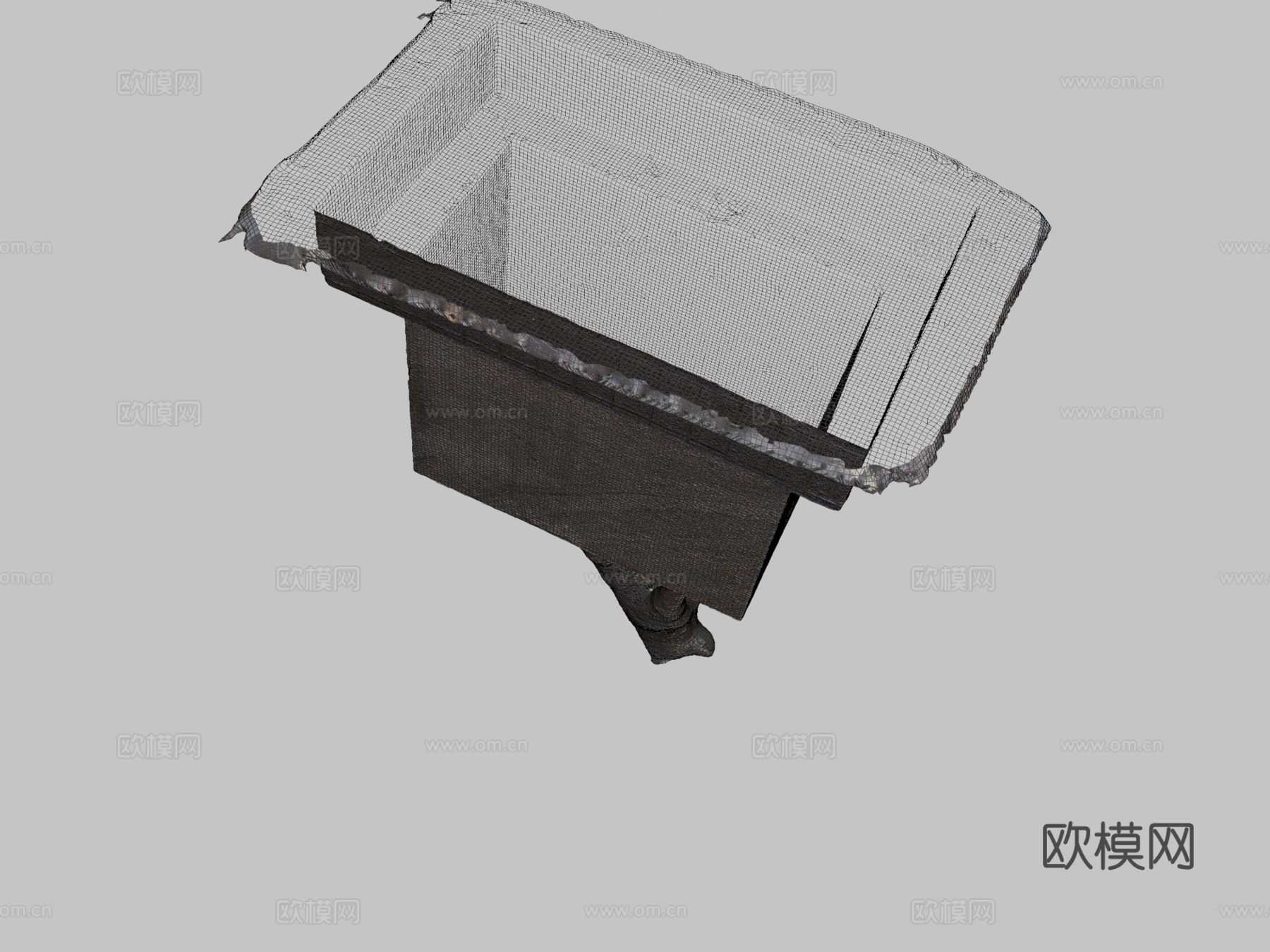 忠犬八公3d模型