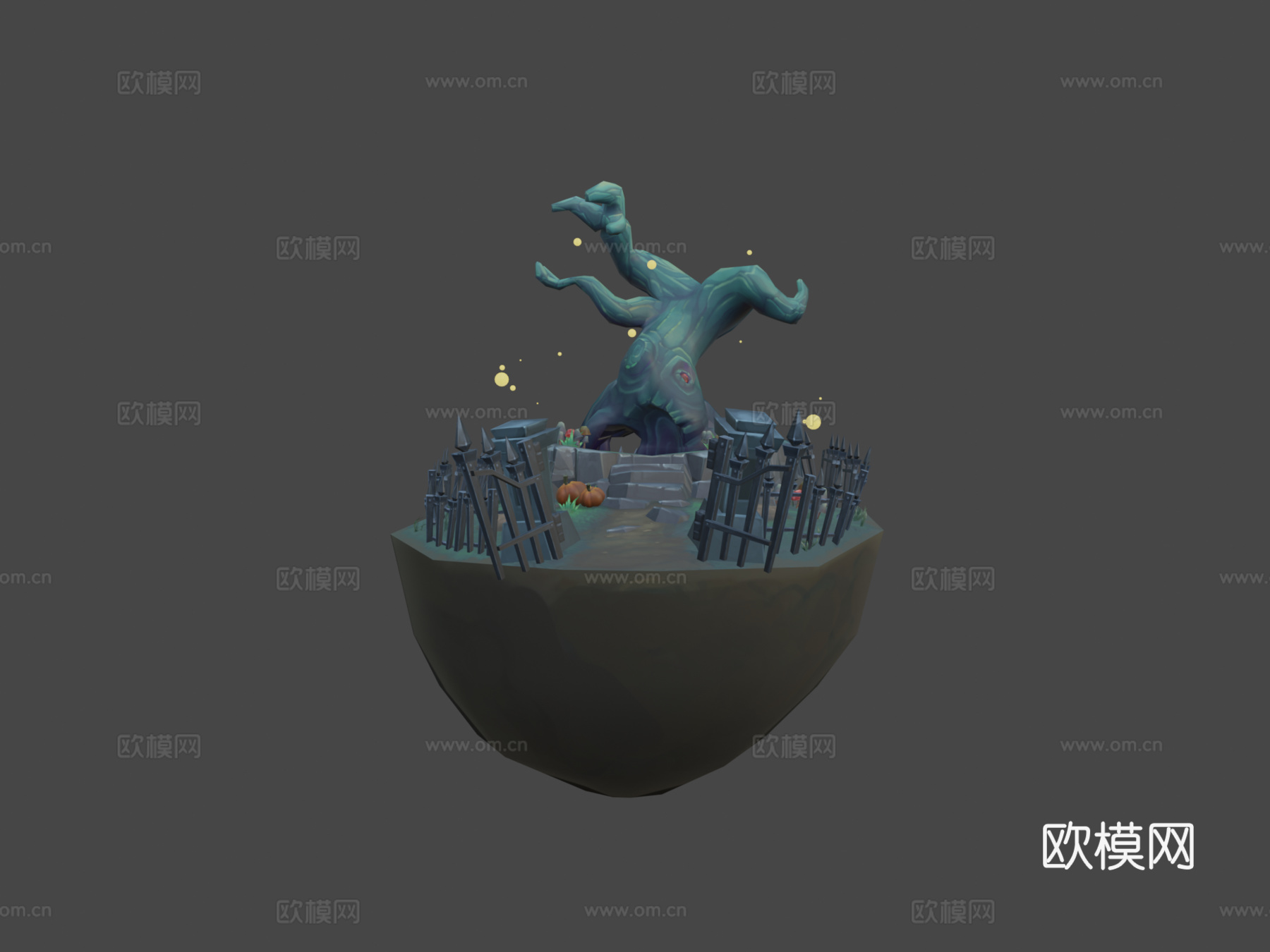 记忆之树3d模型