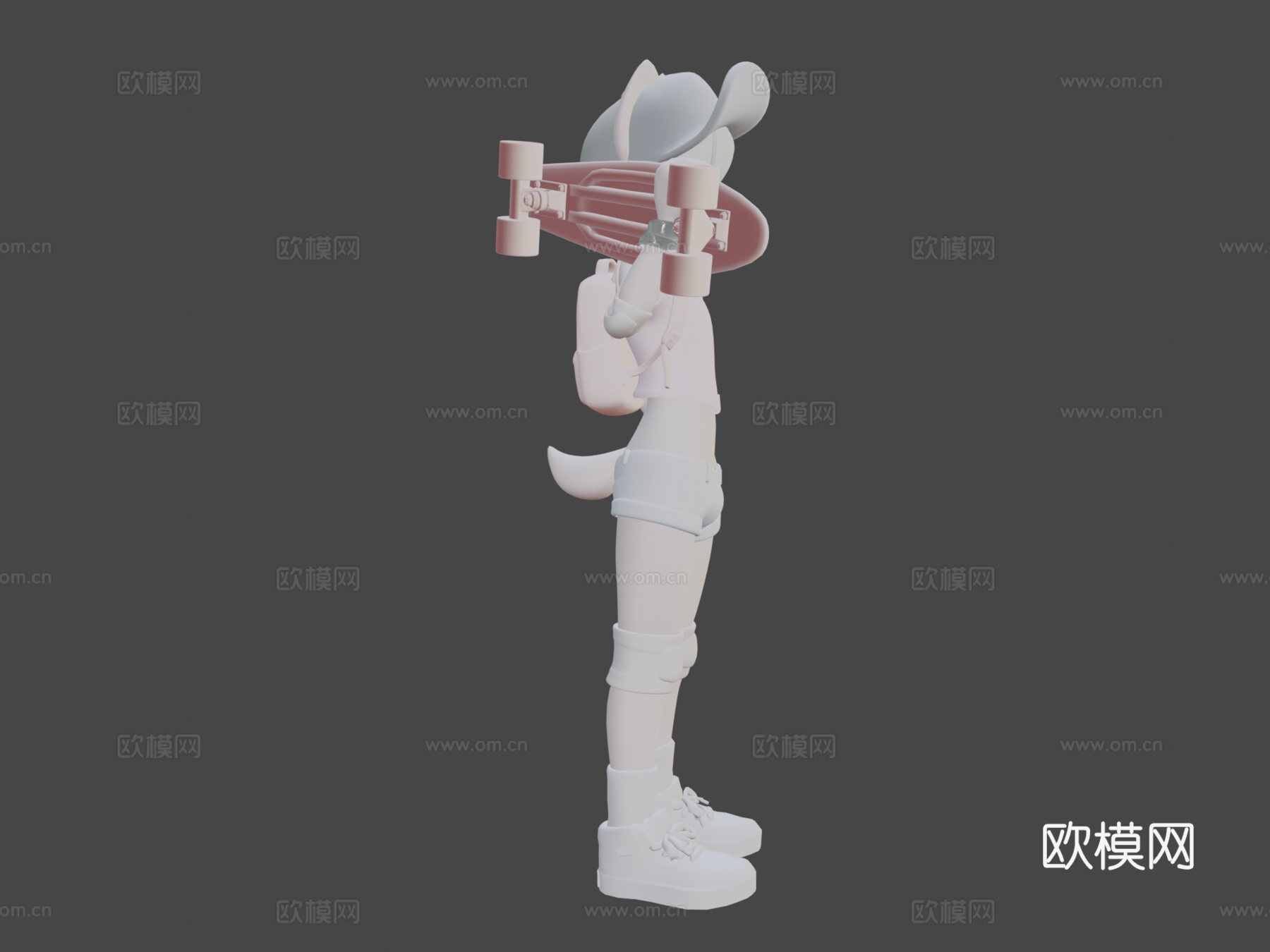 凯拉狐狸3d模型