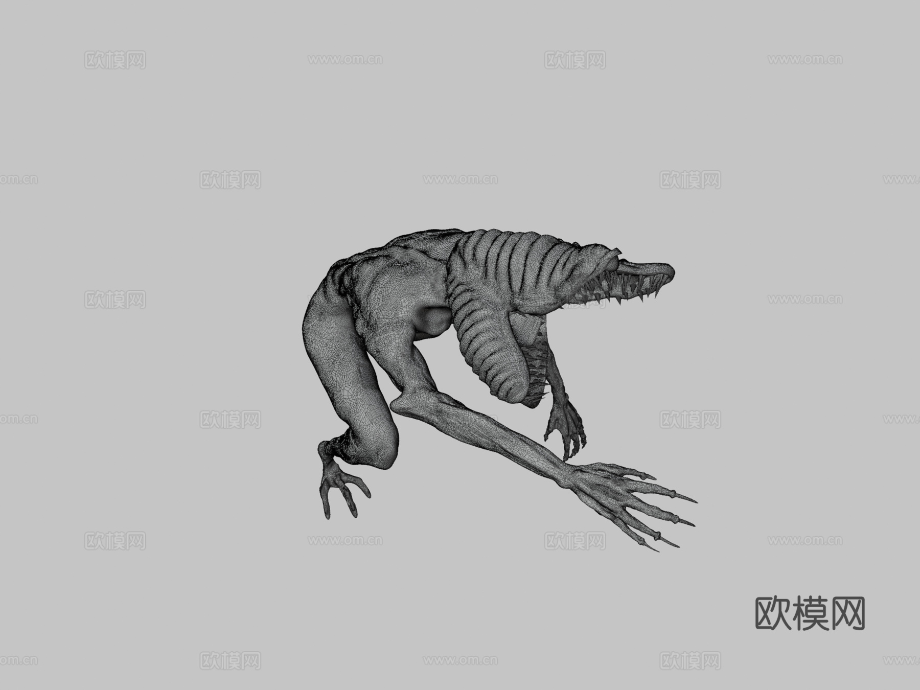 稀有闪光魔王熊3d模型
