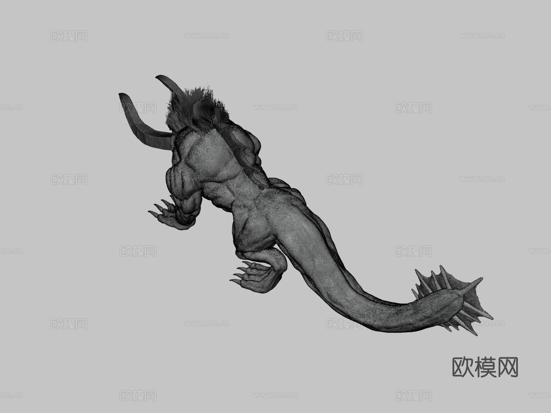 贝希摩斯-最终幻想3d模型