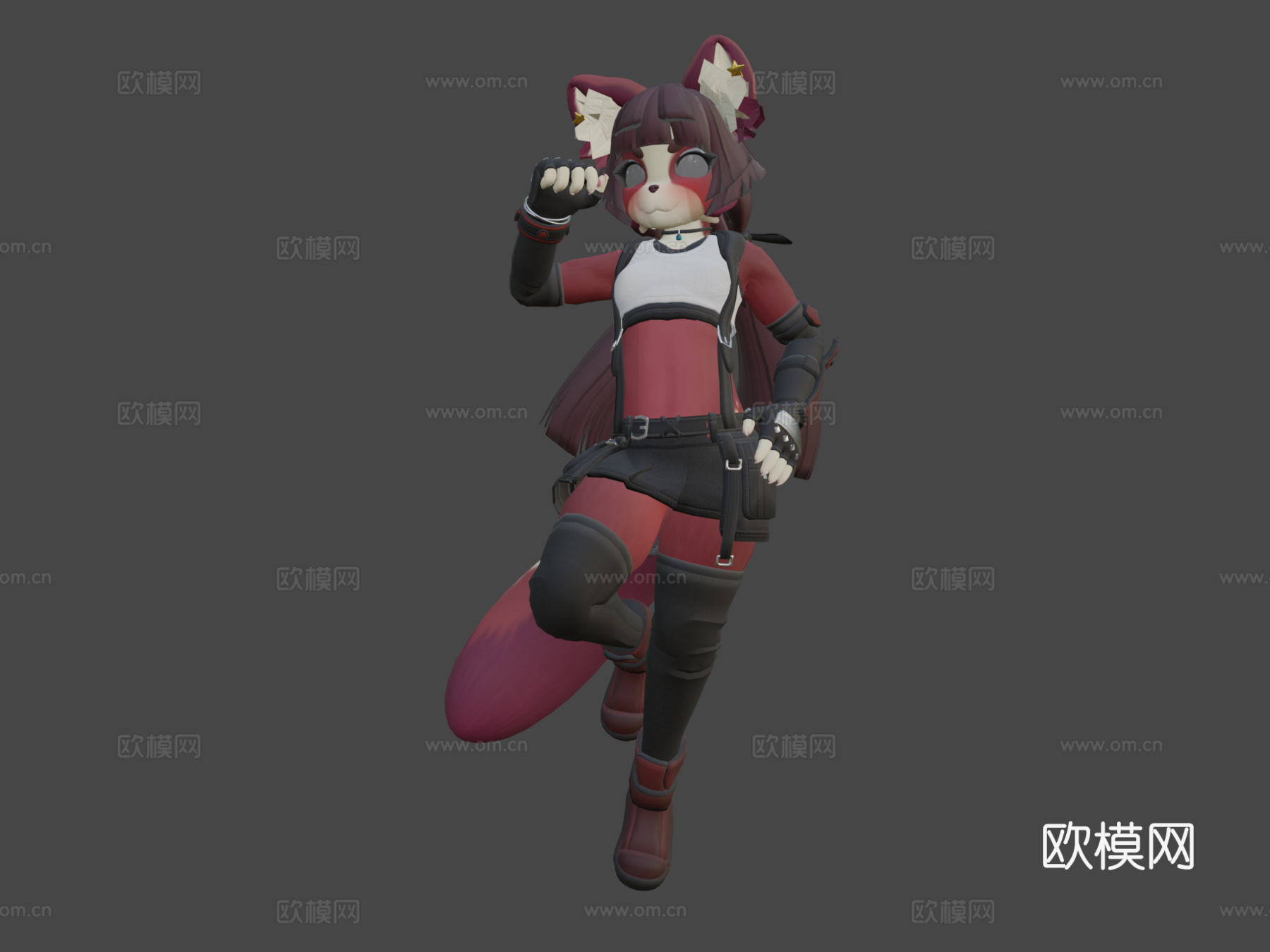 帕奇3d模型